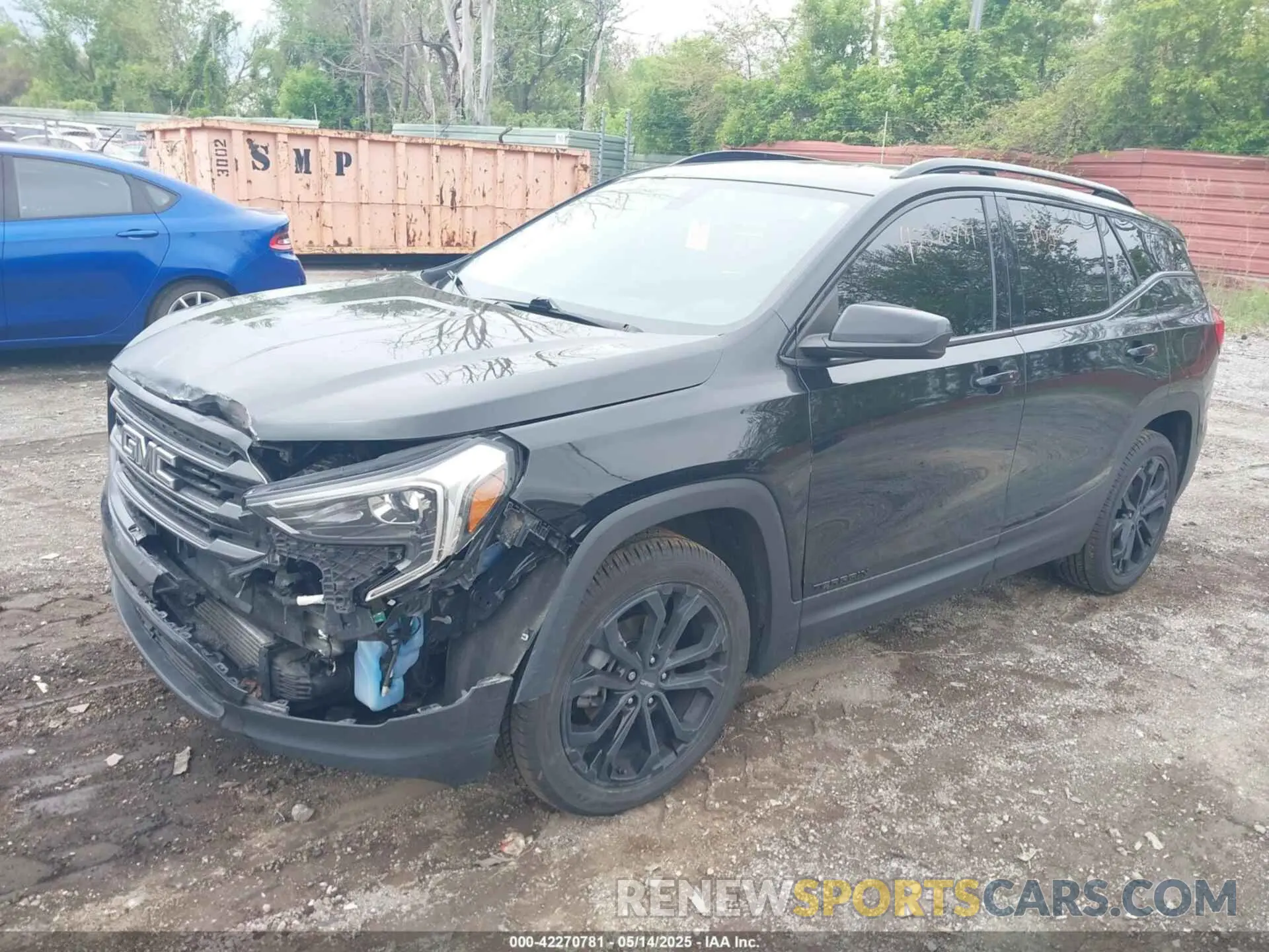 2 Photograph of a damaged car 3GKALMEV6KL252966 GMC TERRAIN 2019
