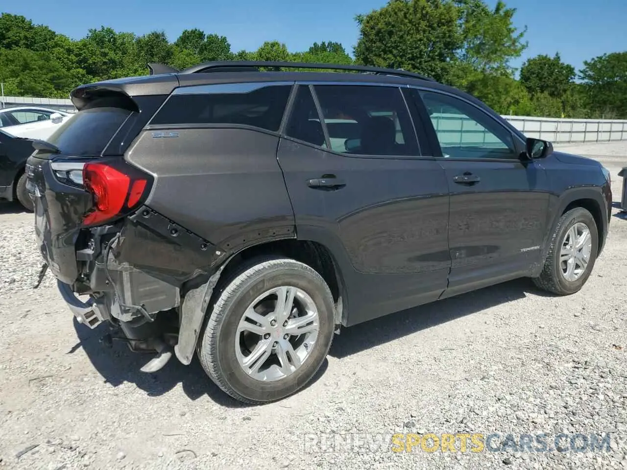 3 Photograph of a damaged car 3GKALMEV6KL346636 GMC TERRAIN 2019