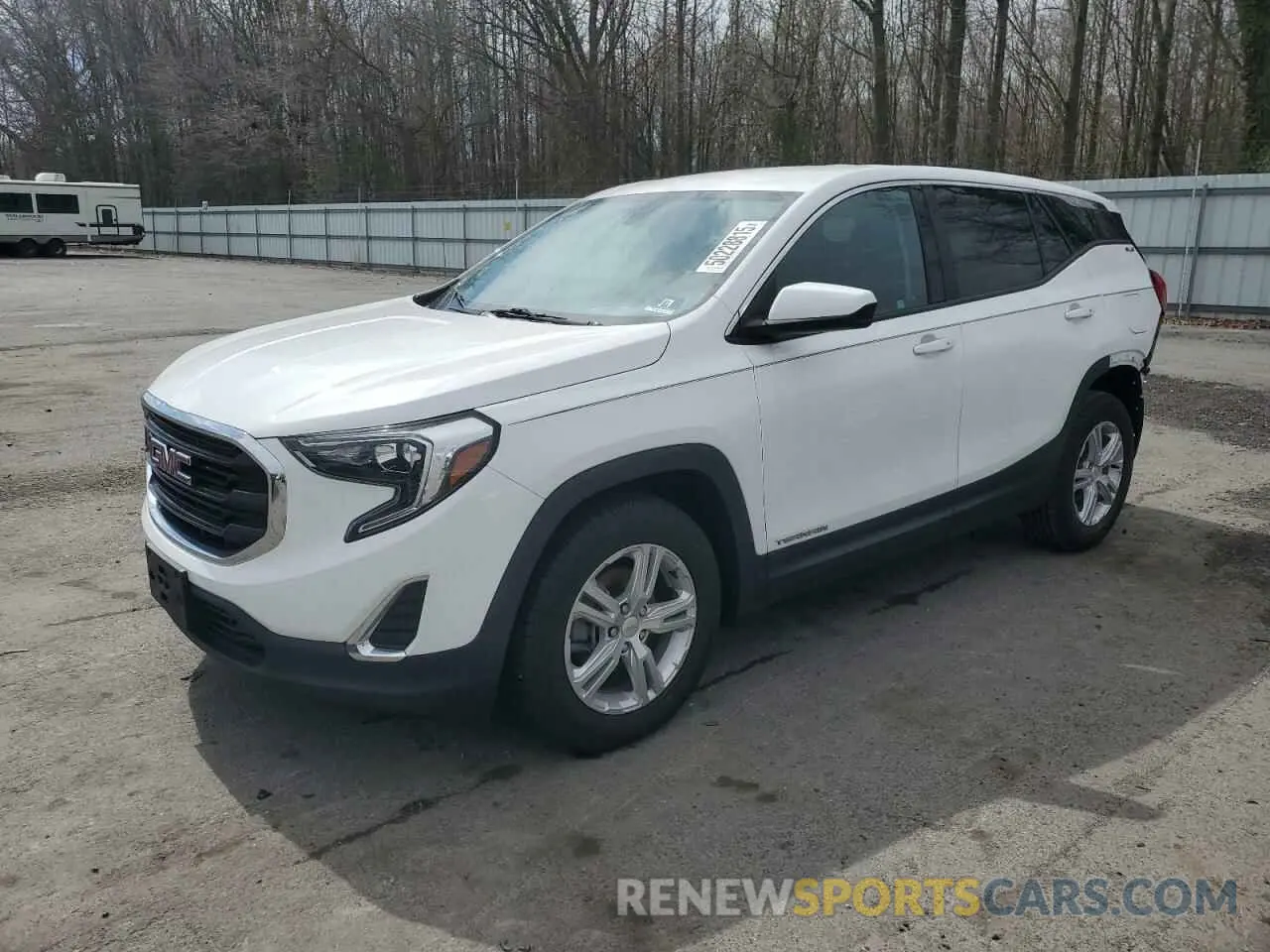 1 Photograph of a damaged car 3GKALMEV6KL372086 GMC TERRAIN 2019