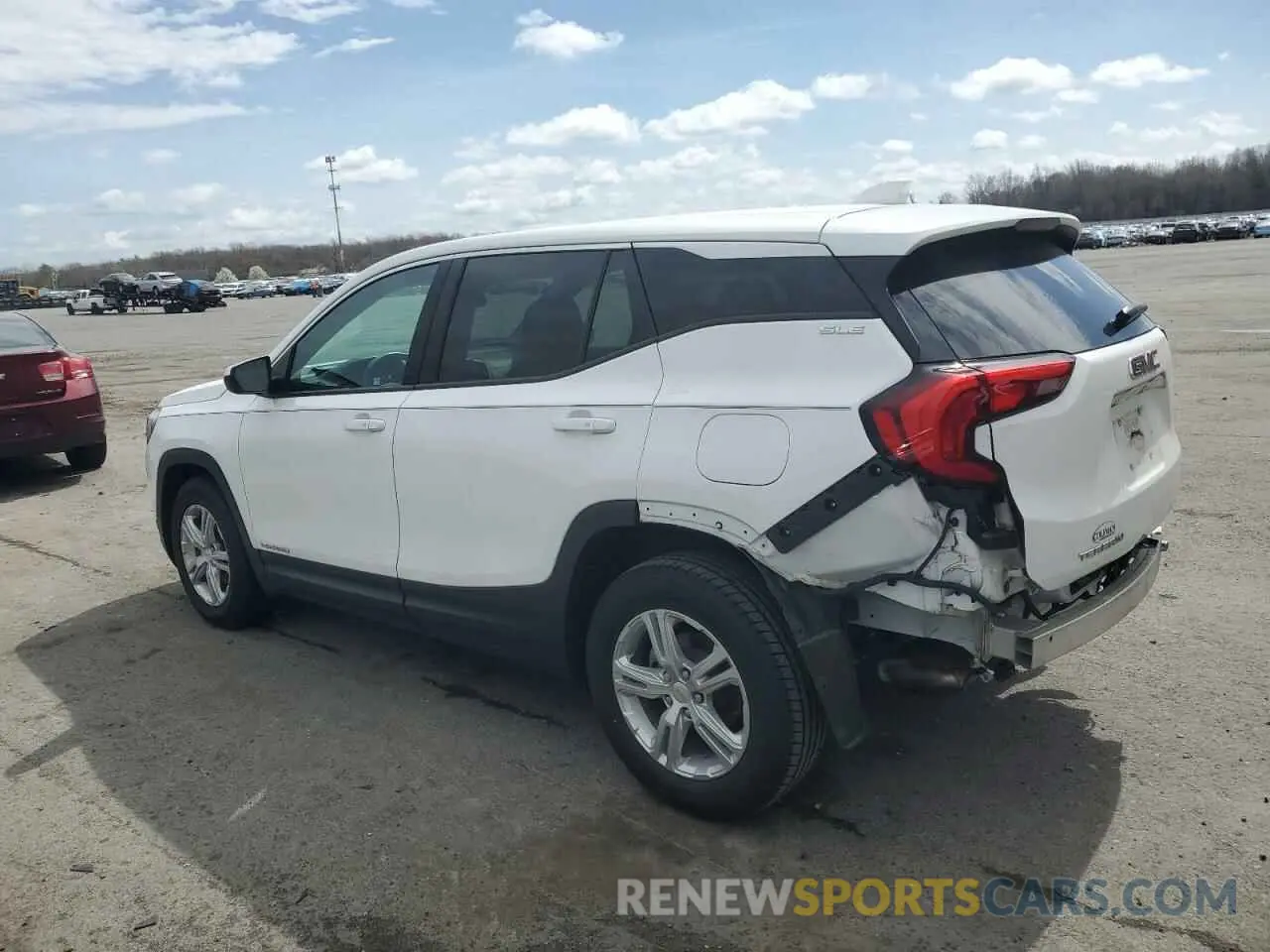 2 Photograph of a damaged car 3GKALMEV6KL372086 GMC TERRAIN 2019