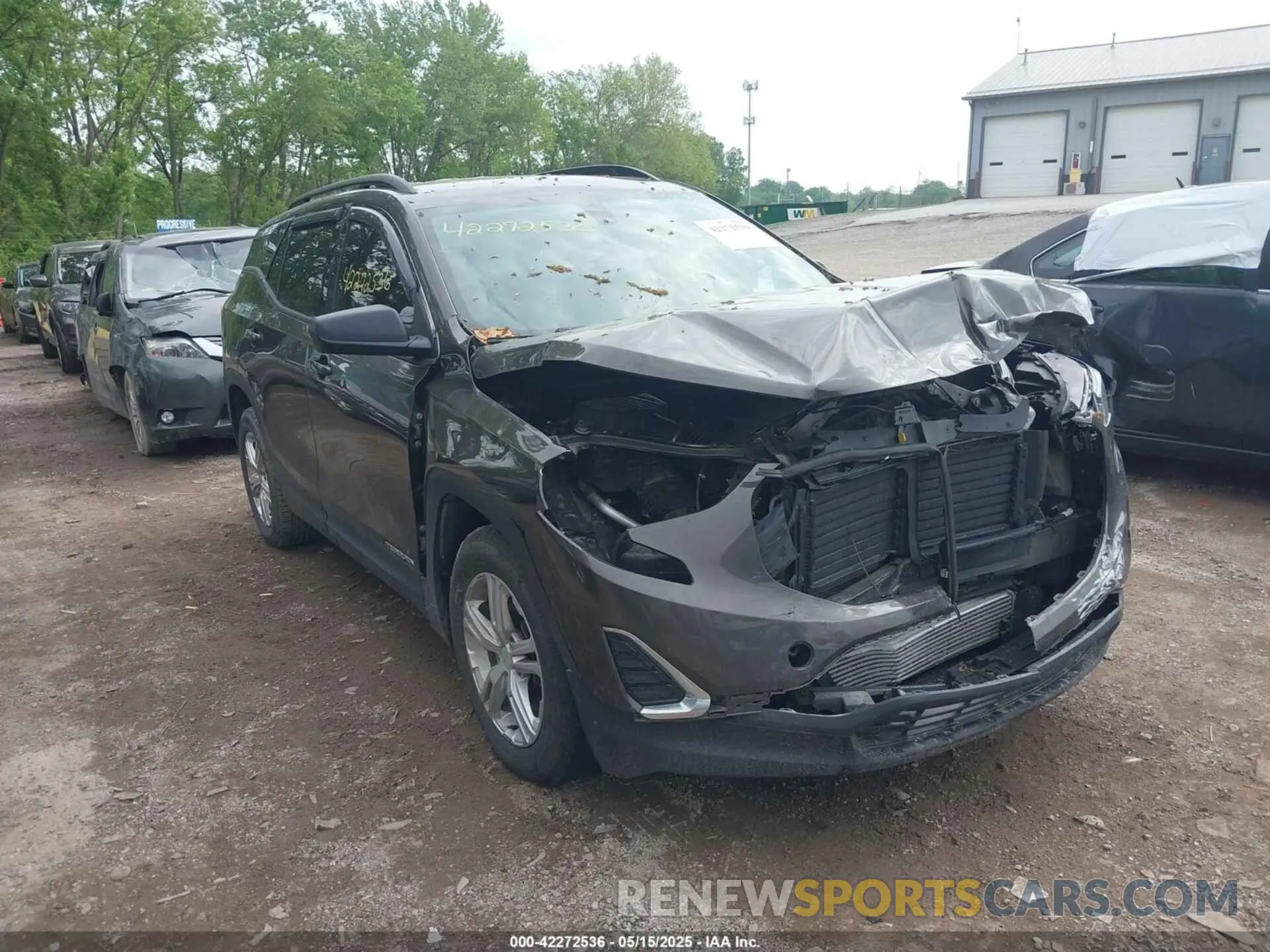 1 Photograph of a damaged car 3GKALMEV7KL178683 GMC TERRAIN 2019