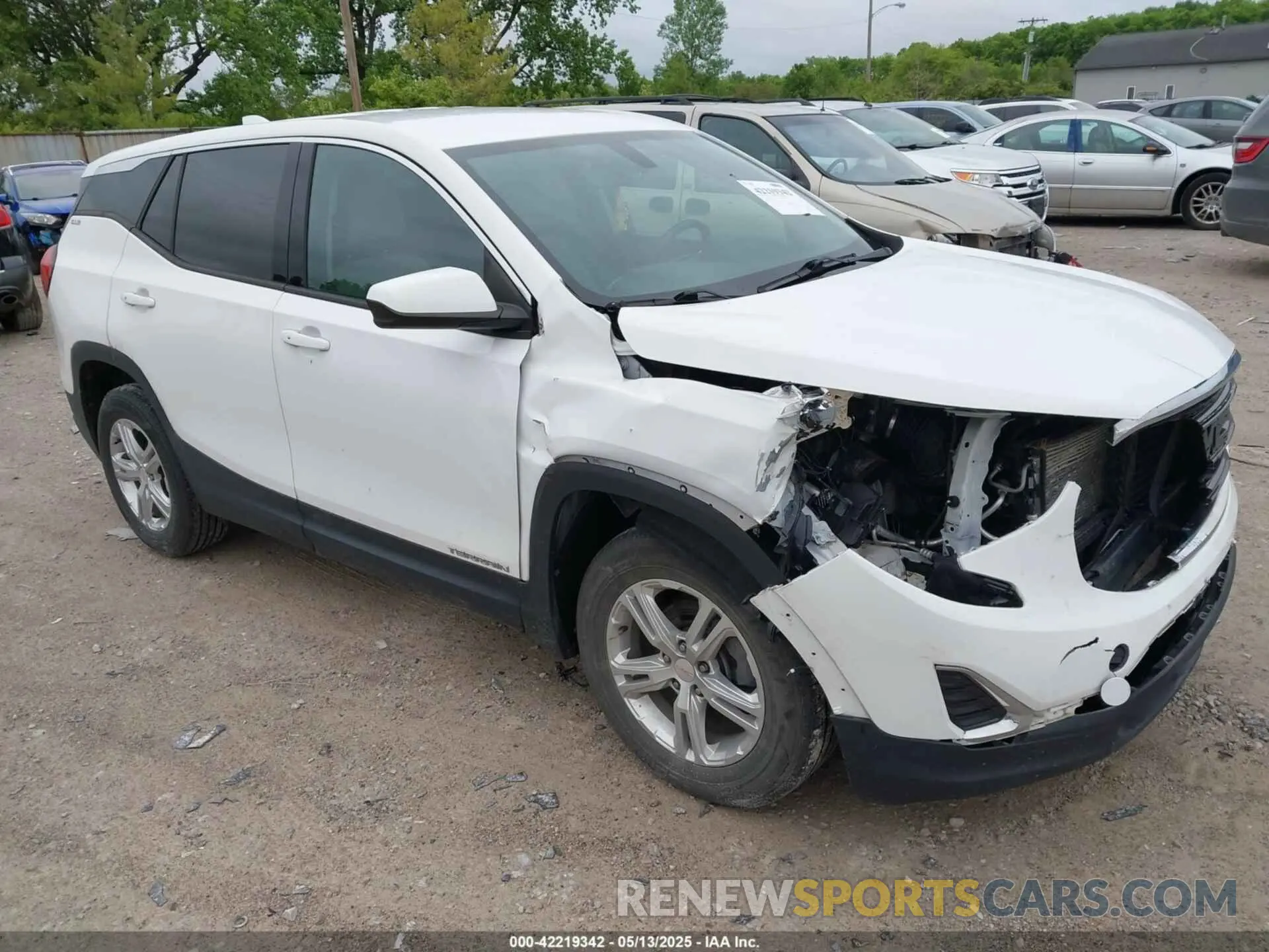 1 Photograph of a damaged car 3GKALMEV7KL237988 GMC TERRAIN 2019