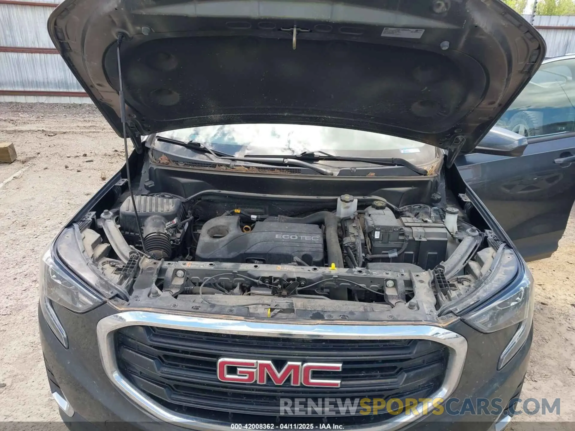 10 Photograph of a damaged car 3GKALMEV7KL381444 GMC TERRAIN 2019