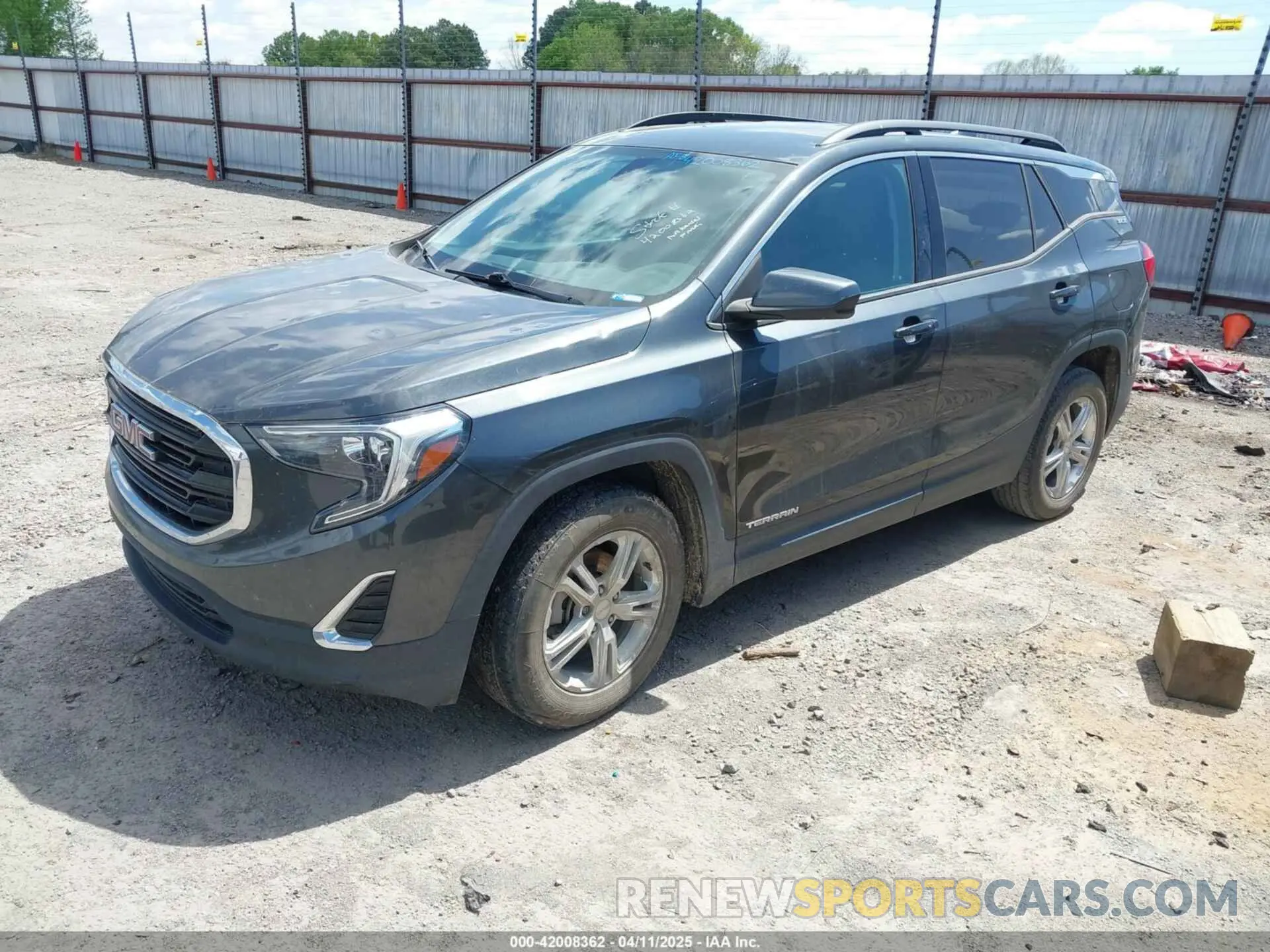 2 Photograph of a damaged car 3GKALMEV7KL381444 GMC TERRAIN 2019