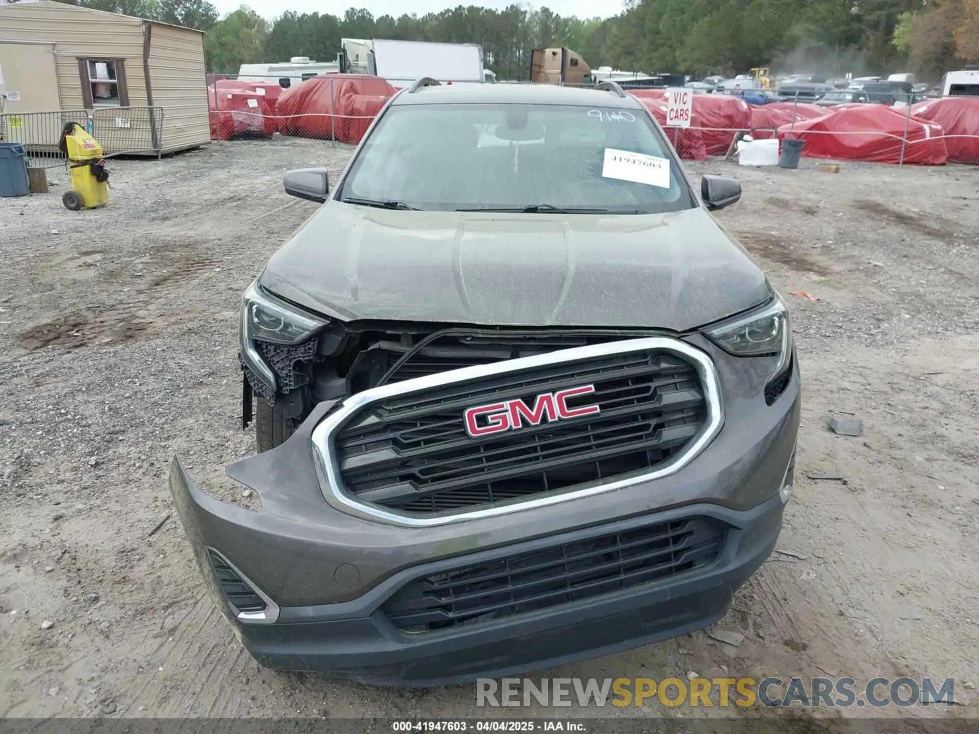 11 Photograph of a damaged car 3GKALMEV8KL159110 GMC TERRAIN 2019