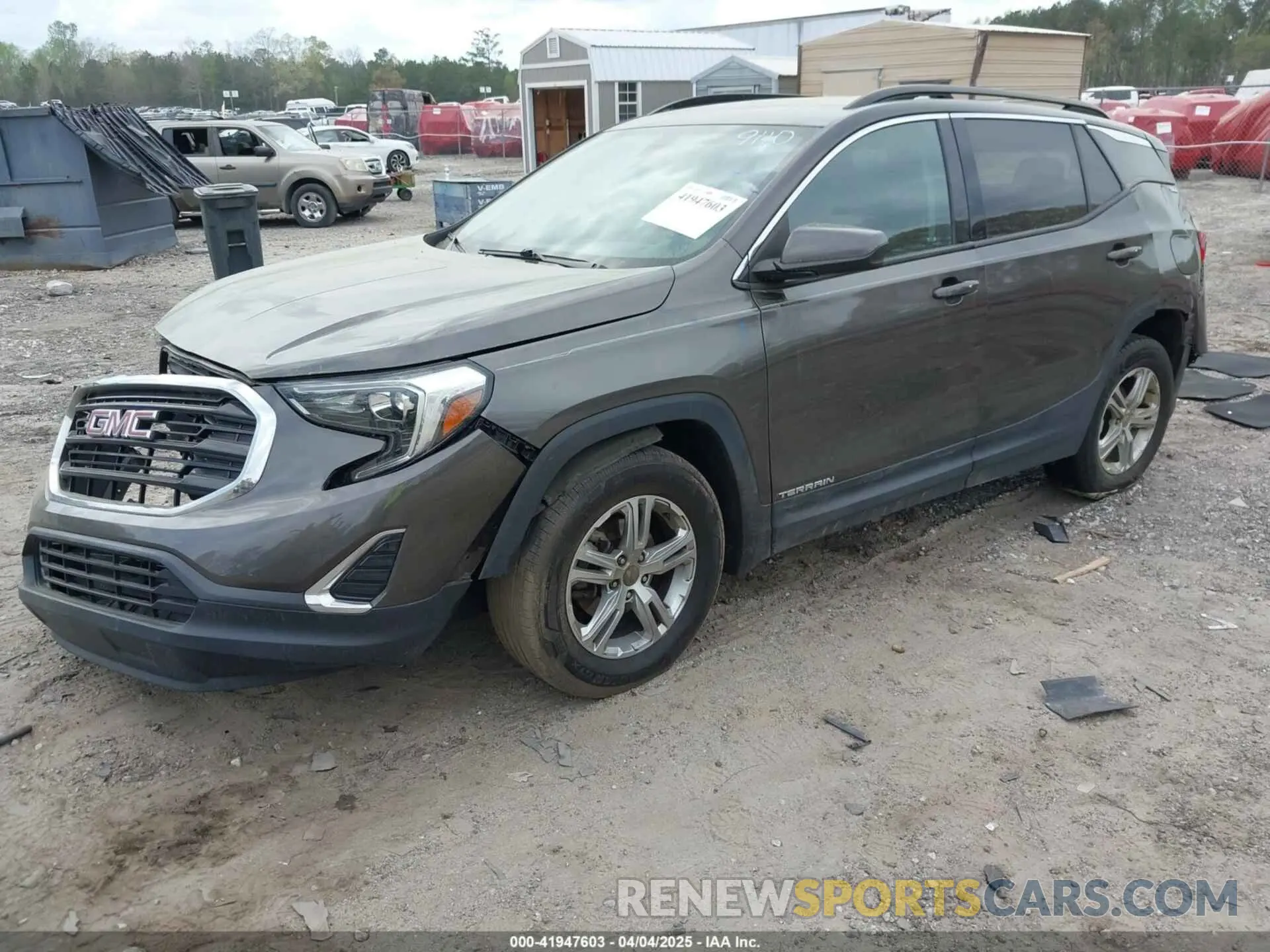2 Photograph of a damaged car 3GKALMEV8KL159110 GMC TERRAIN 2019