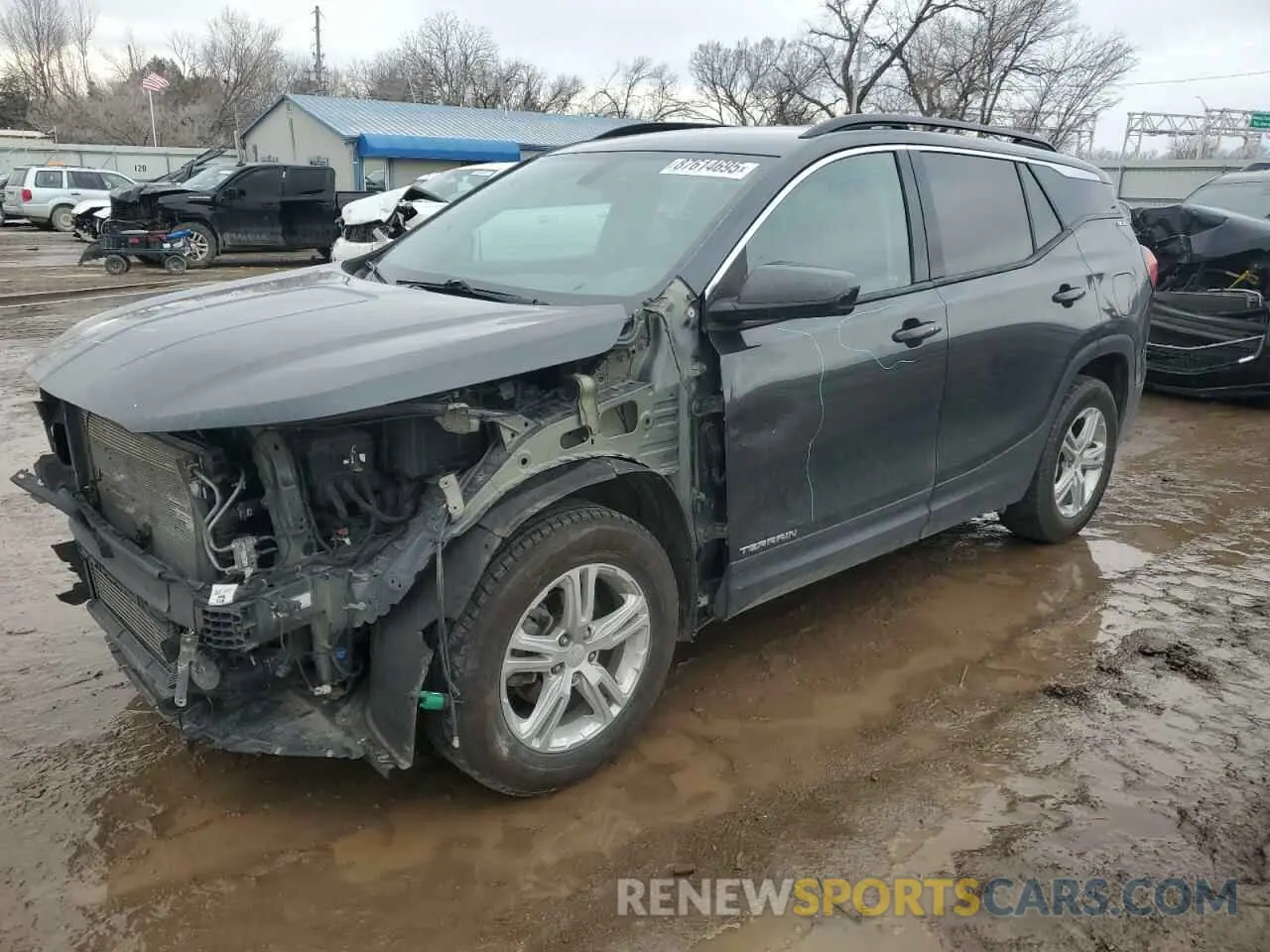 1 Photograph of a damaged car 3GKALMEV8KL269395 GMC TERRAIN 2019