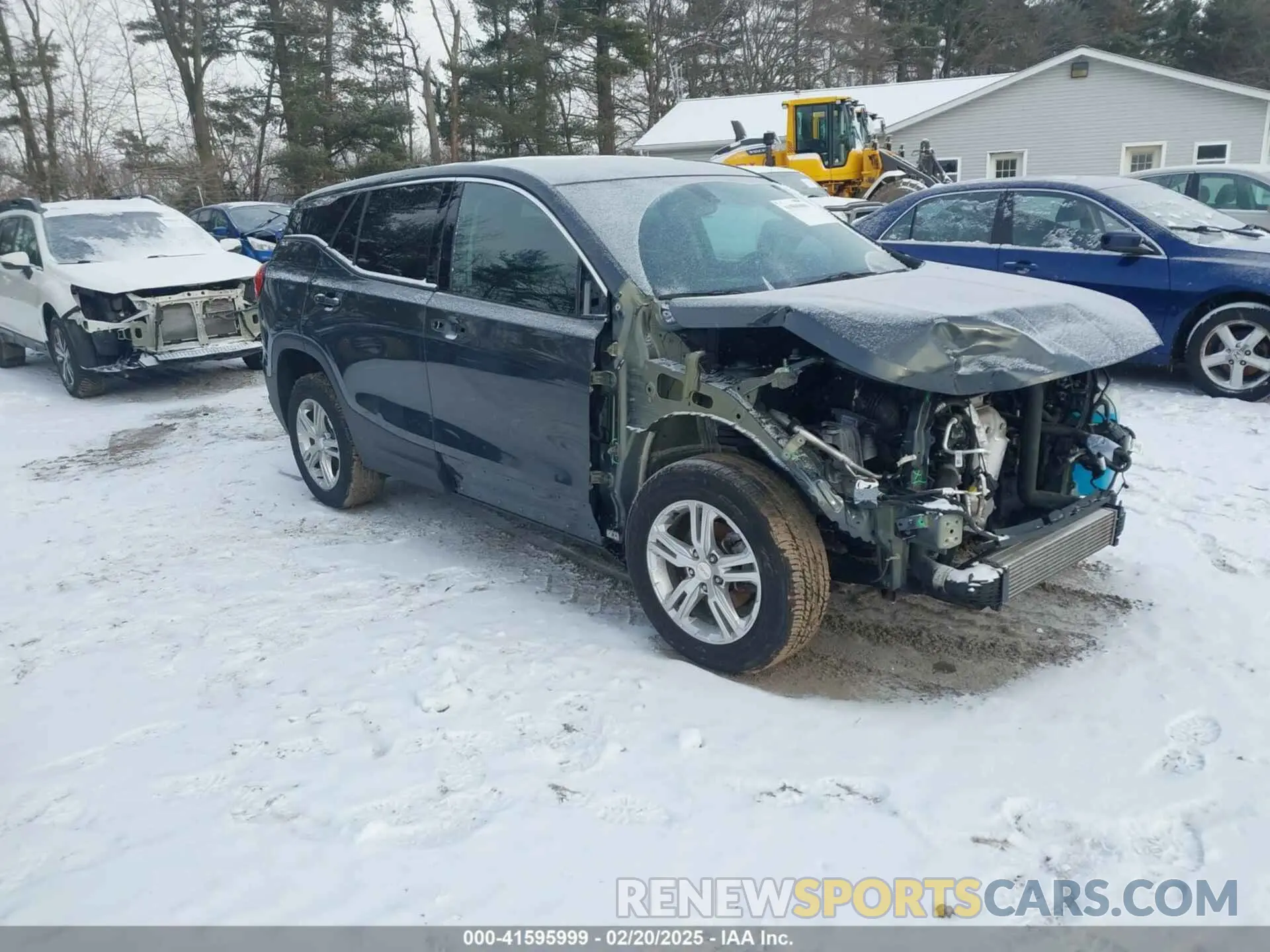 1 Photograph of a damaged car 3GKALMEV8KL296368 GMC TERRAIN 2019