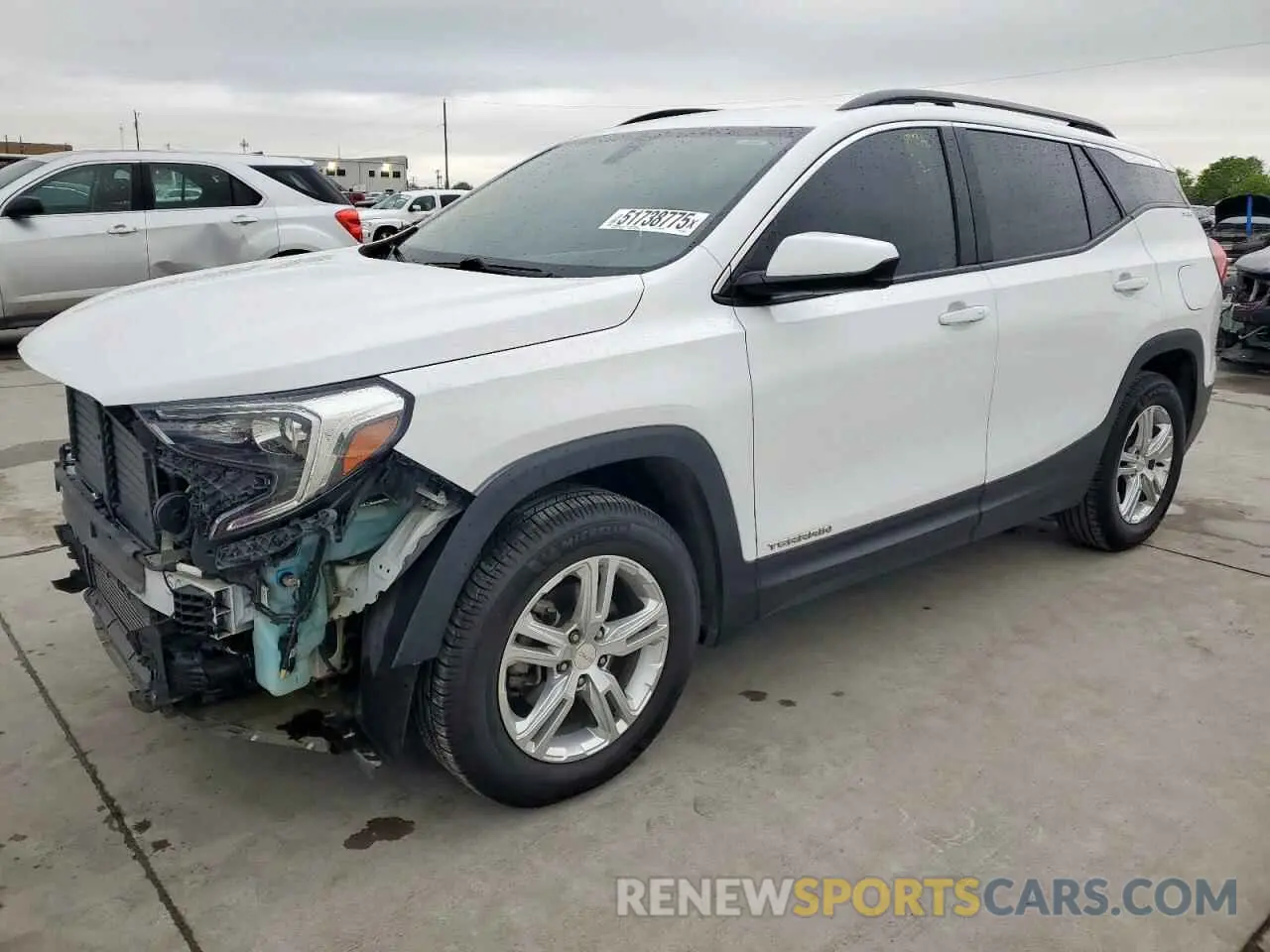 1 Photograph of a damaged car 3GKALMEV9KL100826 GMC TERRAIN 2019