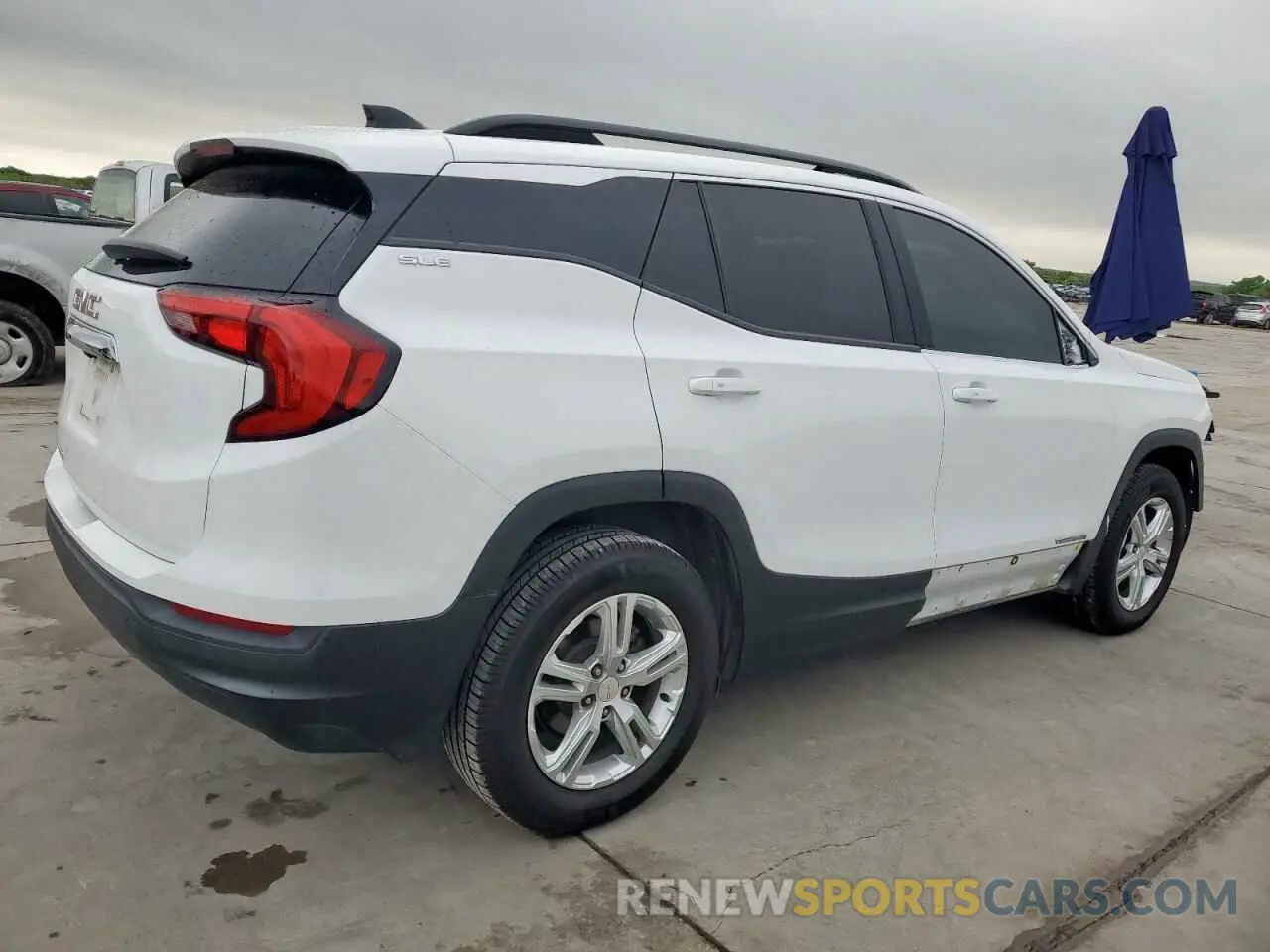 3 Photograph of a damaged car 3GKALMEV9KL100826 GMC TERRAIN 2019