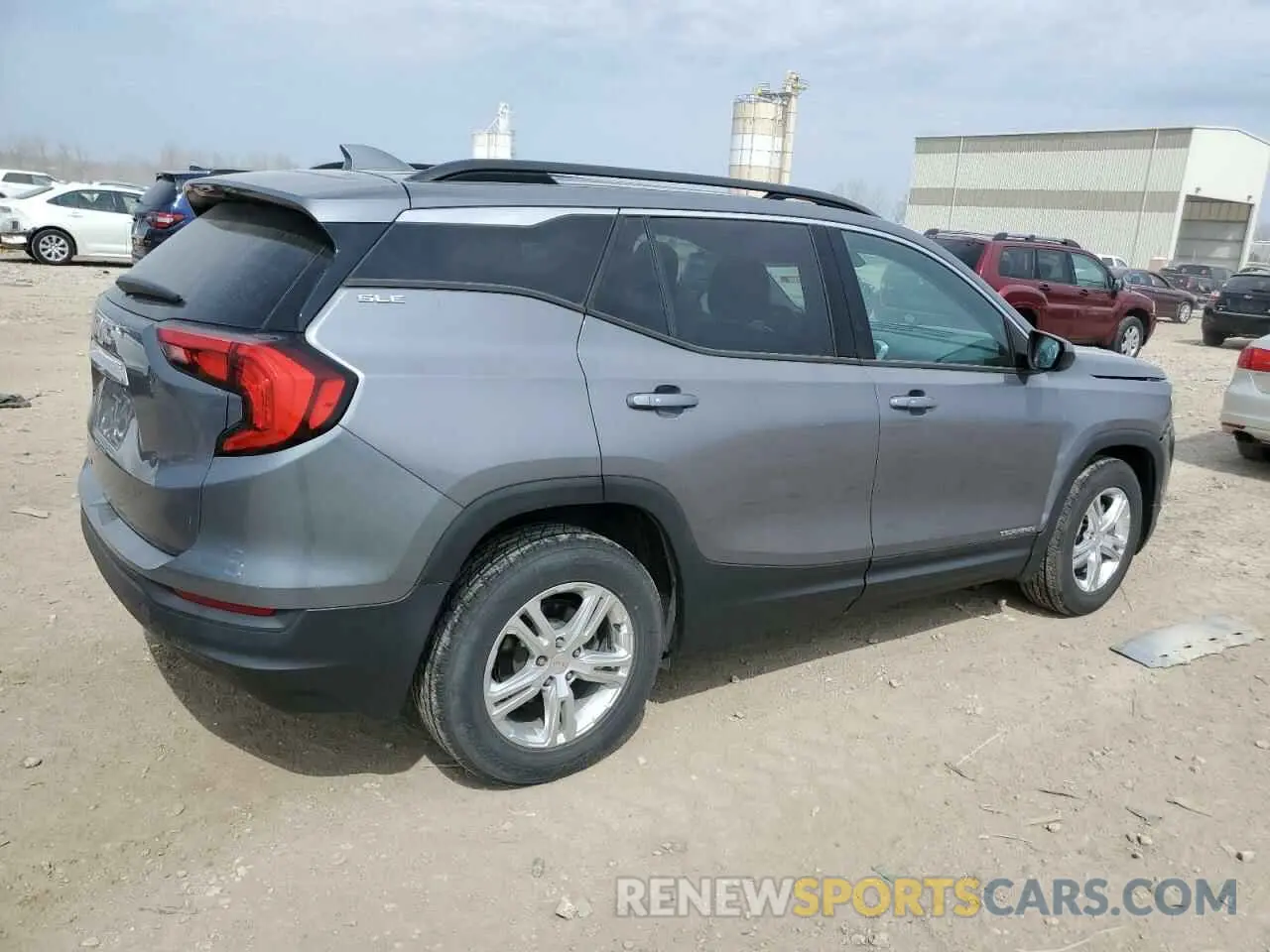 3 Photograph of a damaged car 3GKALMEV9KL114483 GMC TERRAIN 2019