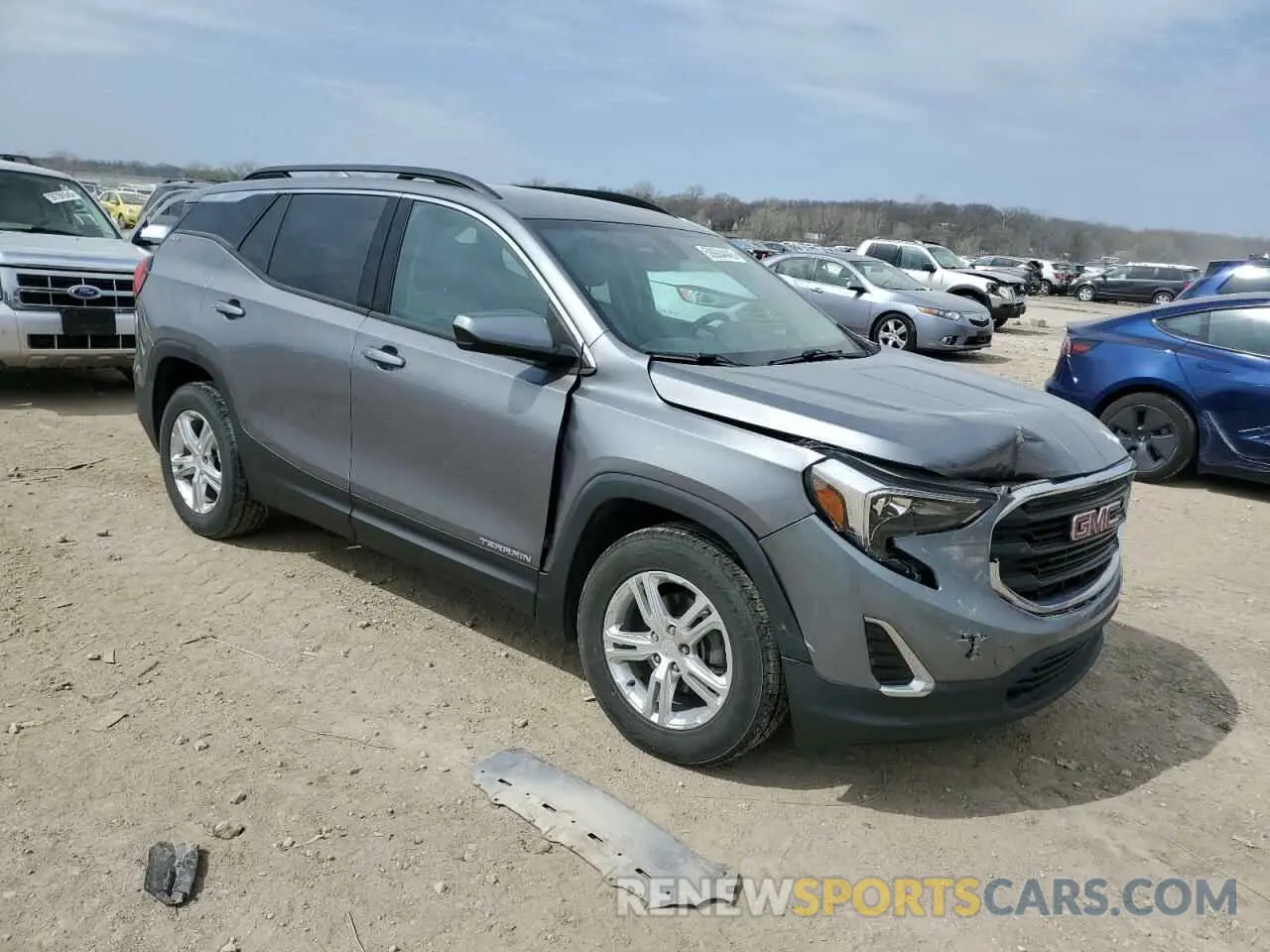 4 Photograph of a damaged car 3GKALMEV9KL114483 GMC TERRAIN 2019