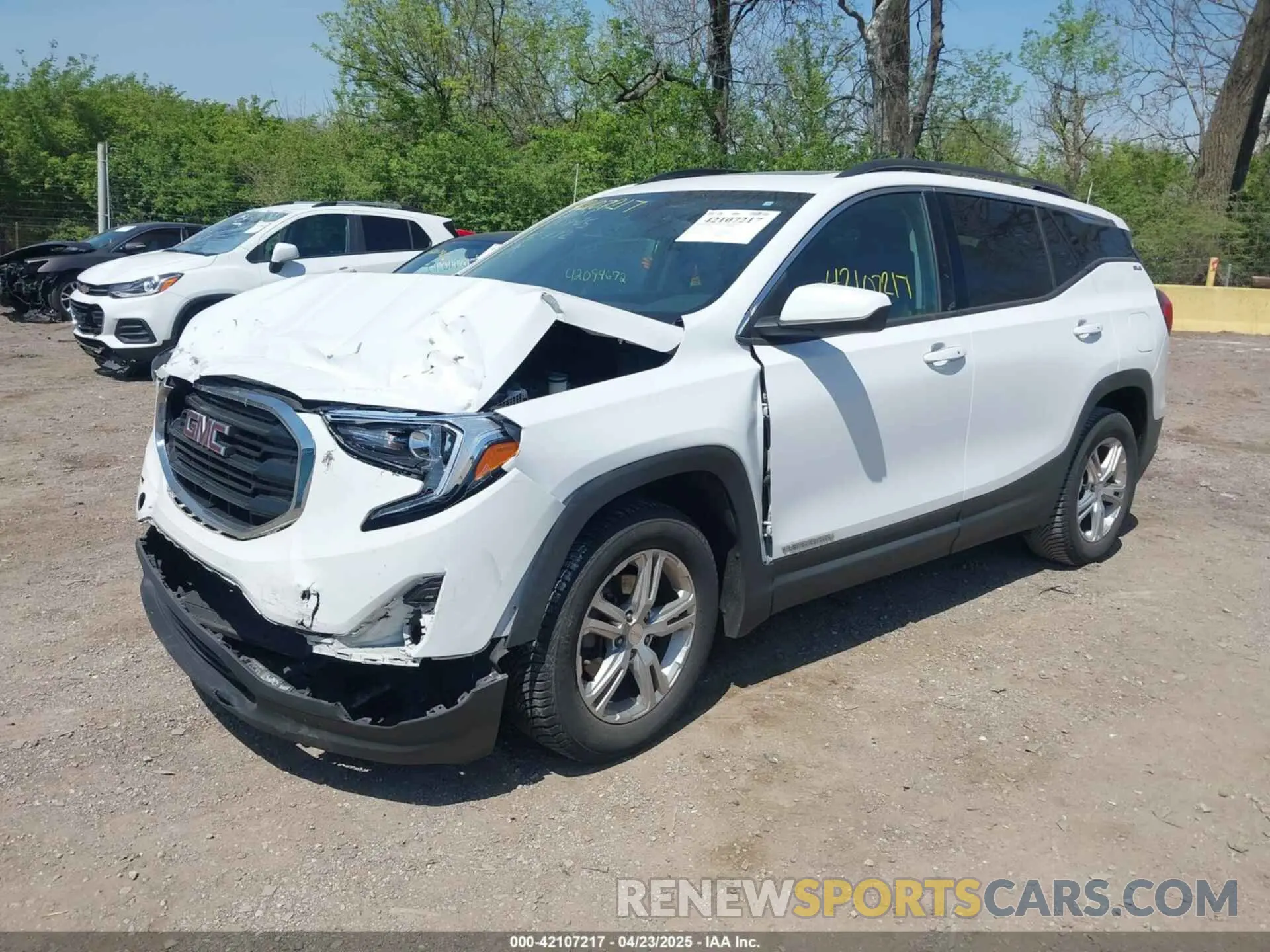 6 Photograph of a damaged car 3GKALMEV9KL145779 GMC TERRAIN 2019
