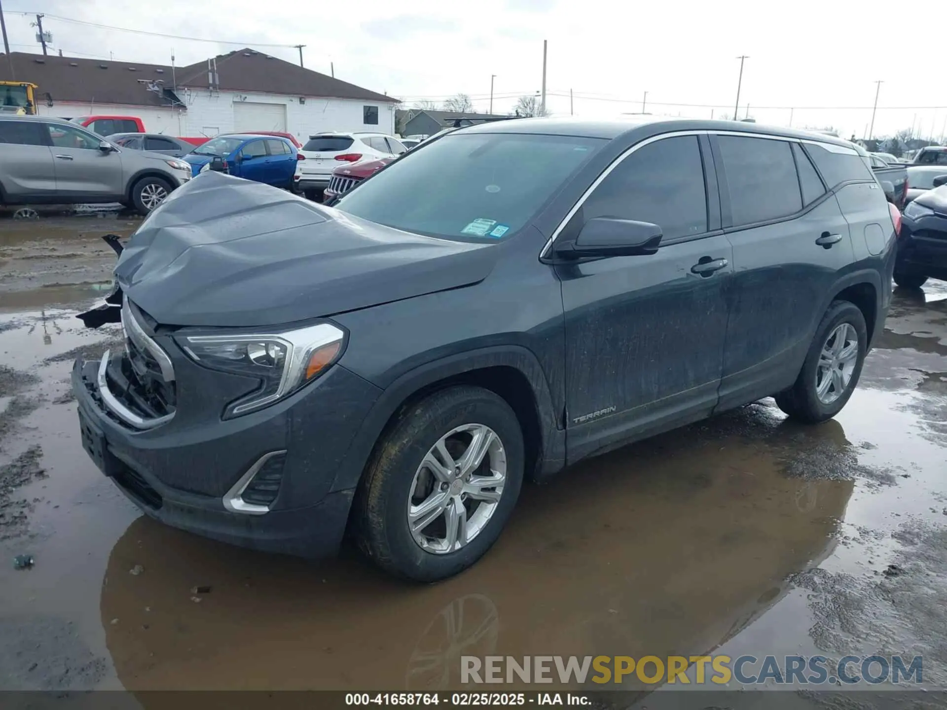 2 Photograph of a damaged car 3GKALMEV9KL148777 GMC TERRAIN 2019