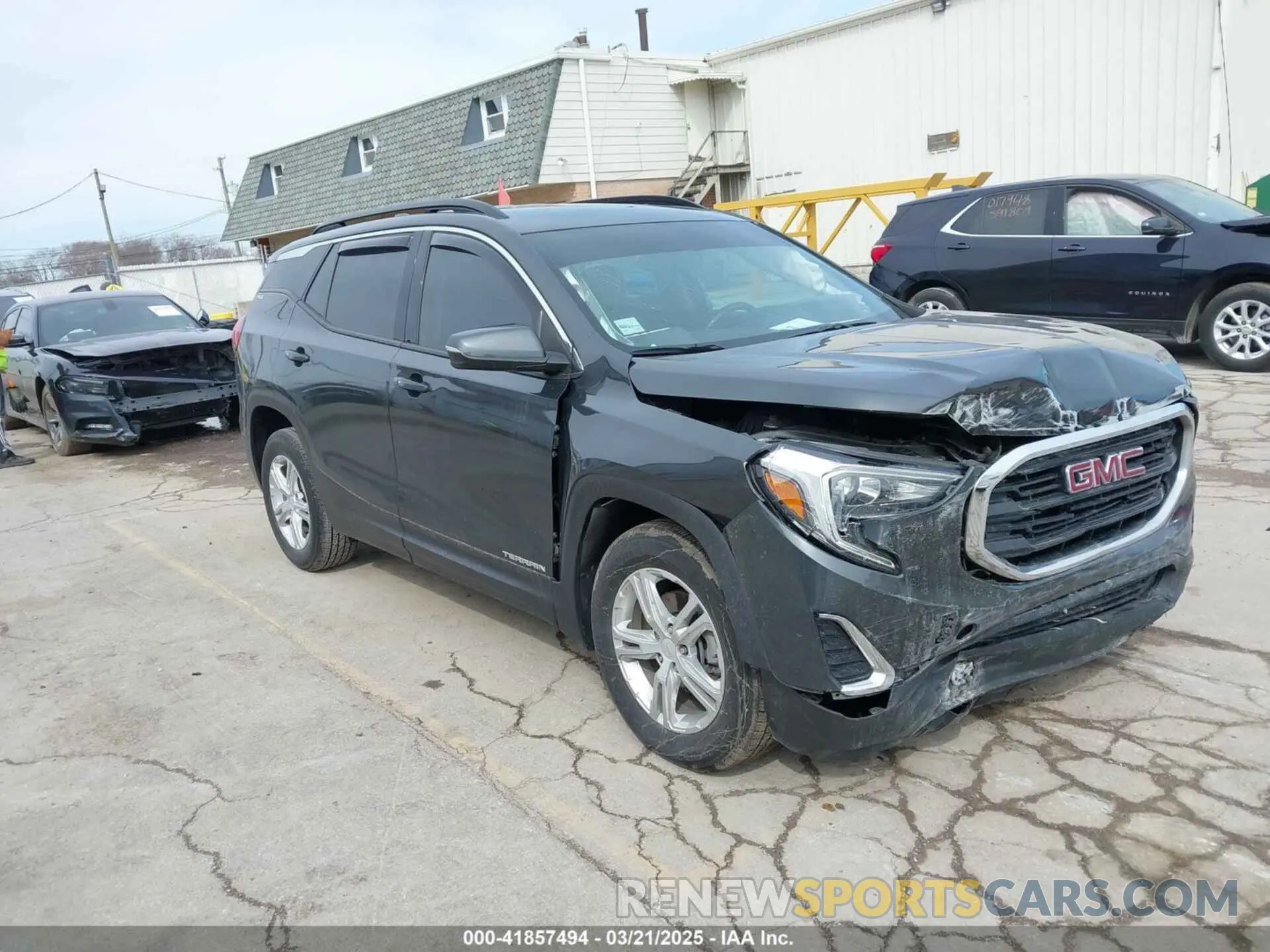 1 Photograph of a damaged car 3GKALMEV9KL165031 GMC TERRAIN 2019
