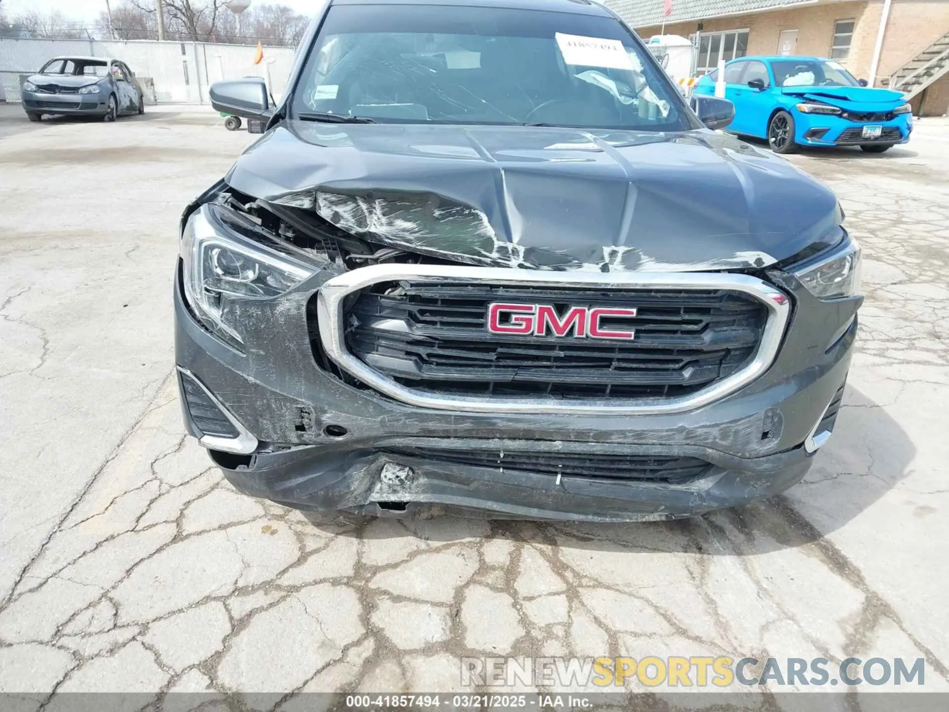 6 Photograph of a damaged car 3GKALMEV9KL165031 GMC TERRAIN 2019
