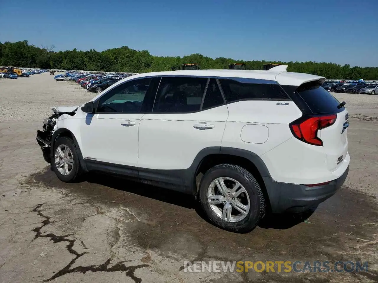 2 Photograph of a damaged car 3GKALMEV9KL183299 GMC TERRAIN 2019