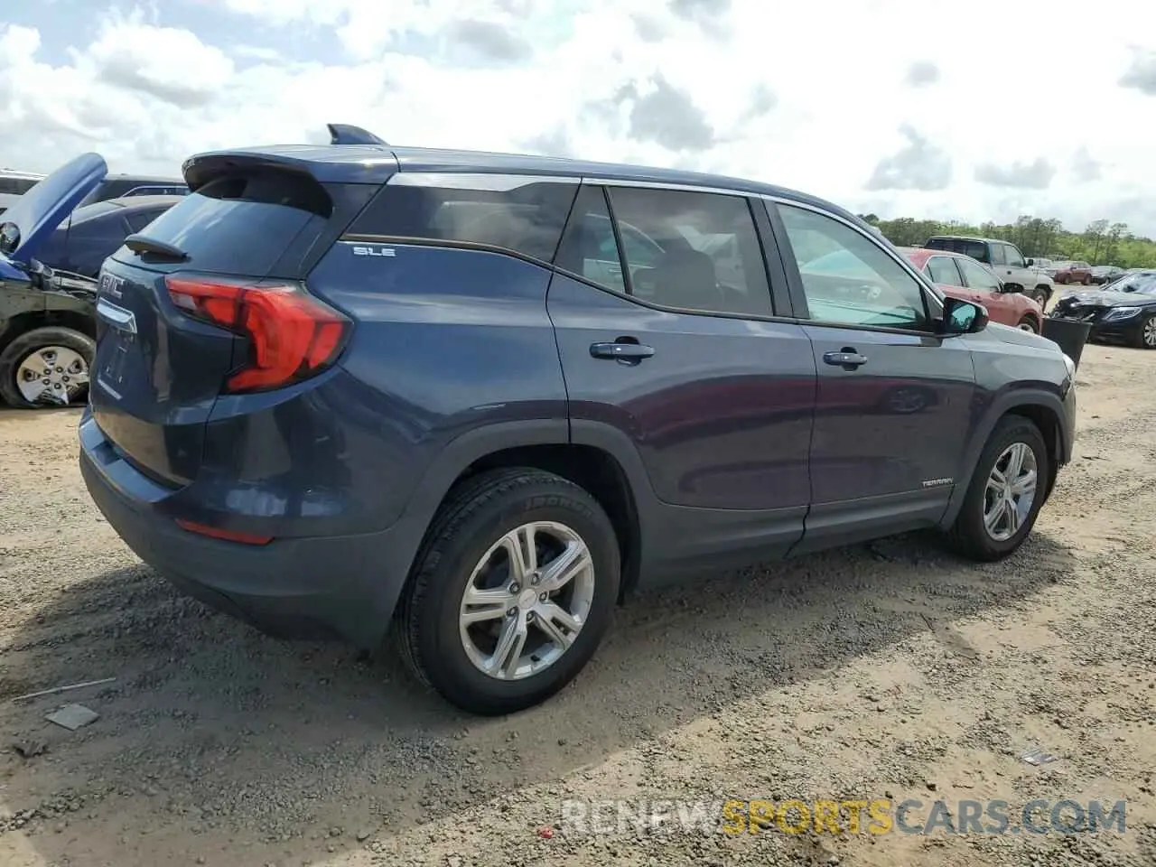 3 Photograph of a damaged car 3GKALMEV9KL226037 GMC TERRAIN 2019