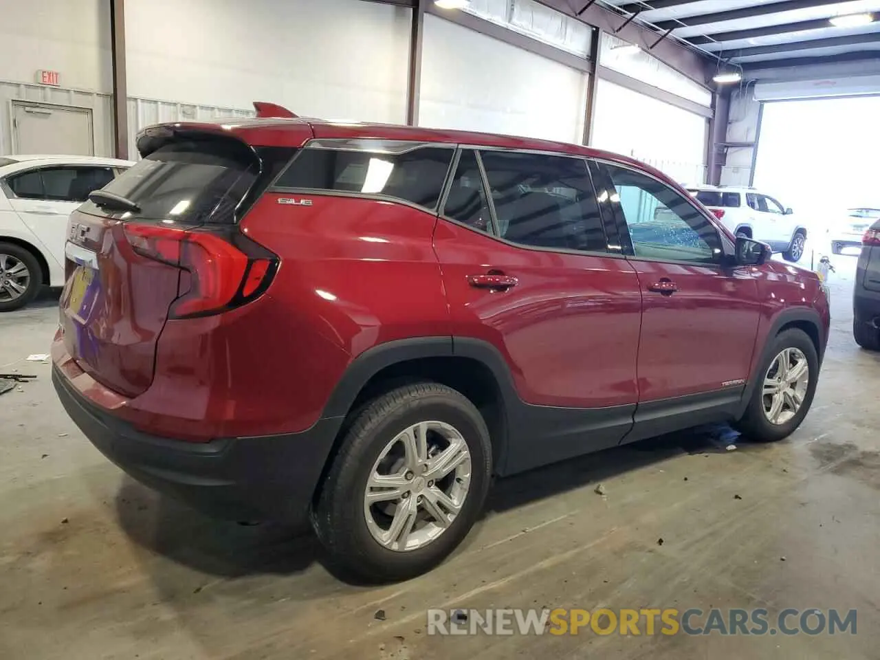 3 Photograph of a damaged car 3GKALMEV9KL389822 GMC TERRAIN 2019