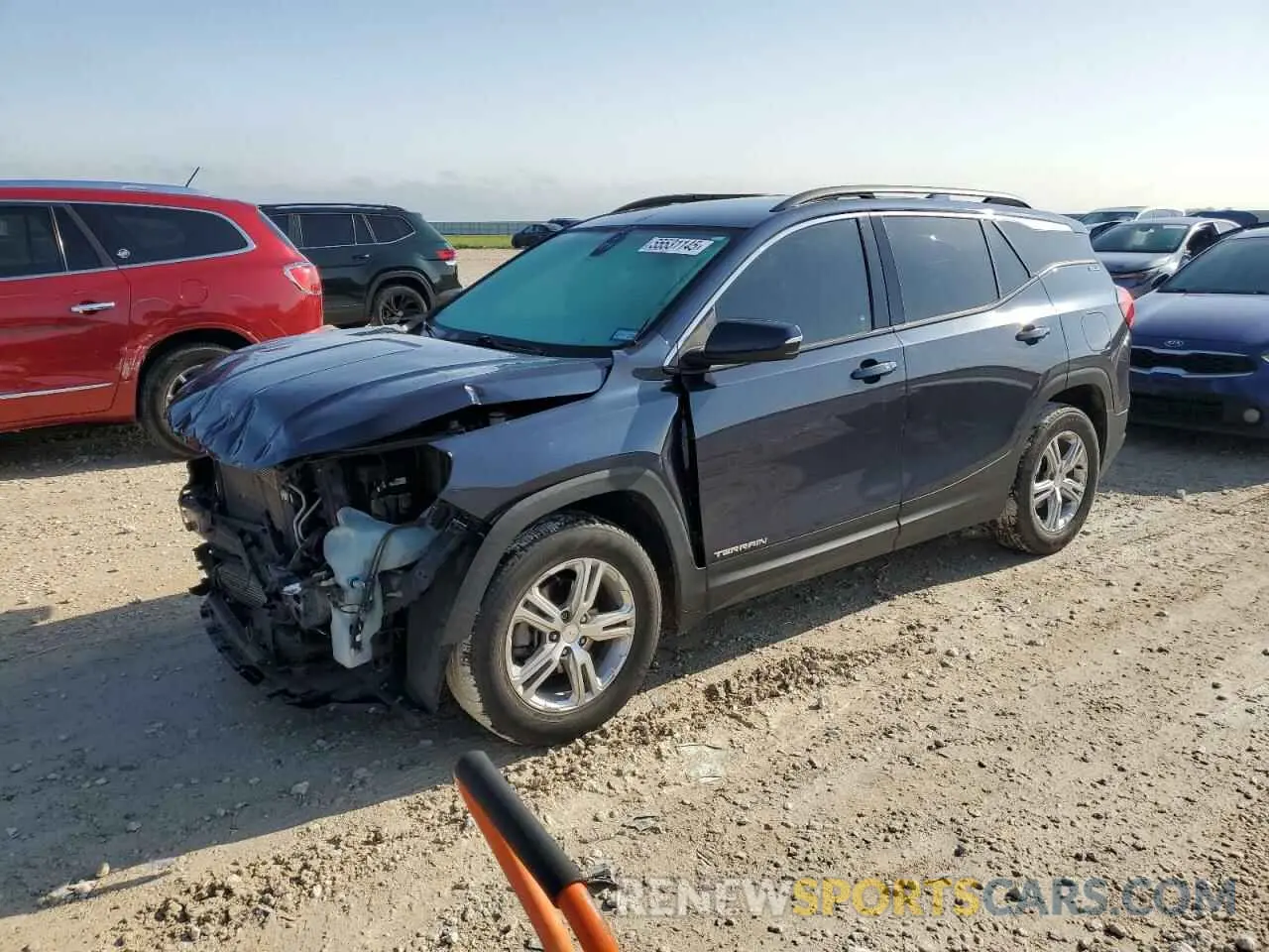 1 Photograph of a damaged car 3GKALMEVXKL174790 GMC TERRAIN 2019