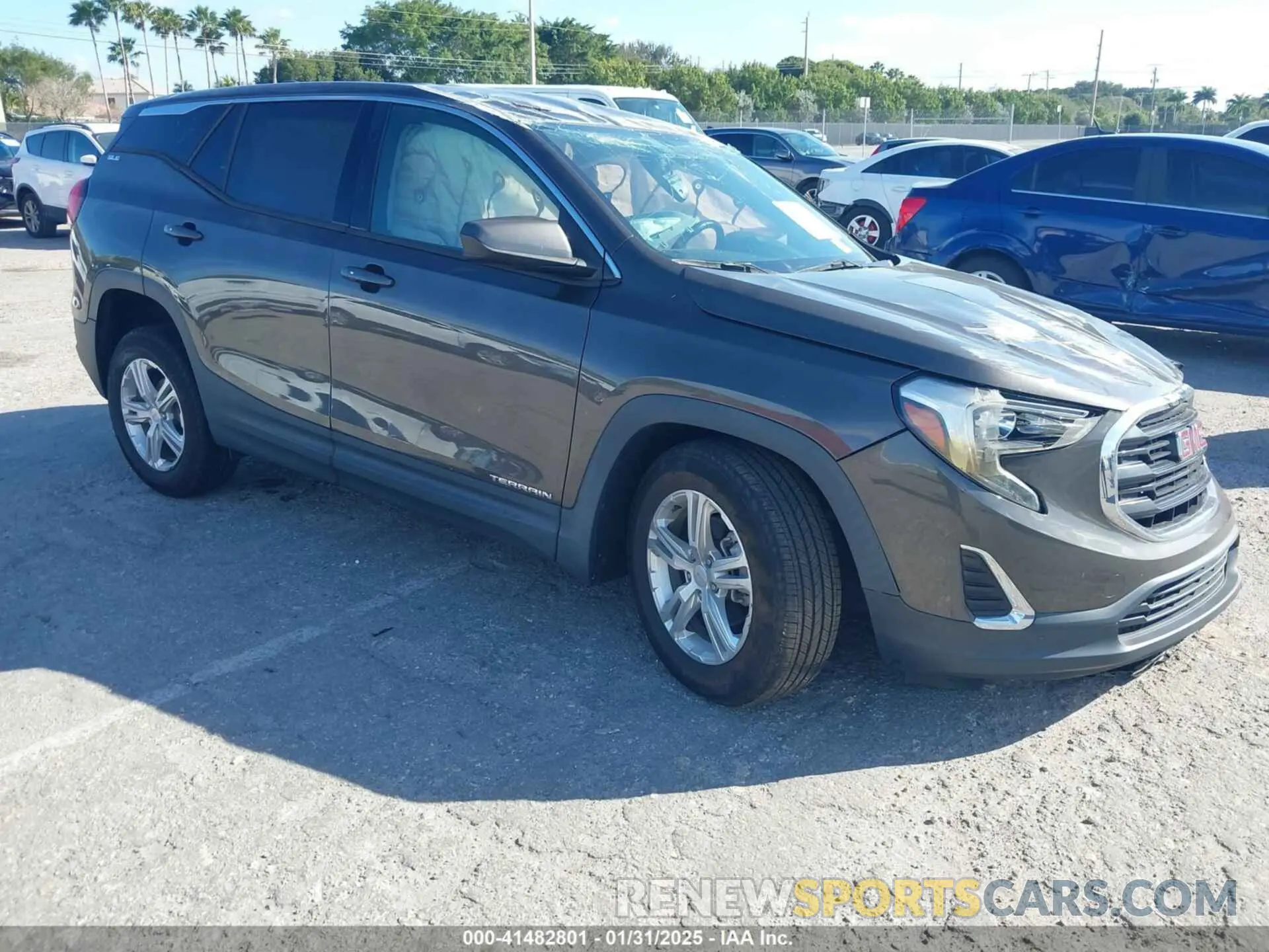 1 Photograph of a damaged car 3GKALMEVXKL390915 GMC TERRAIN 2019