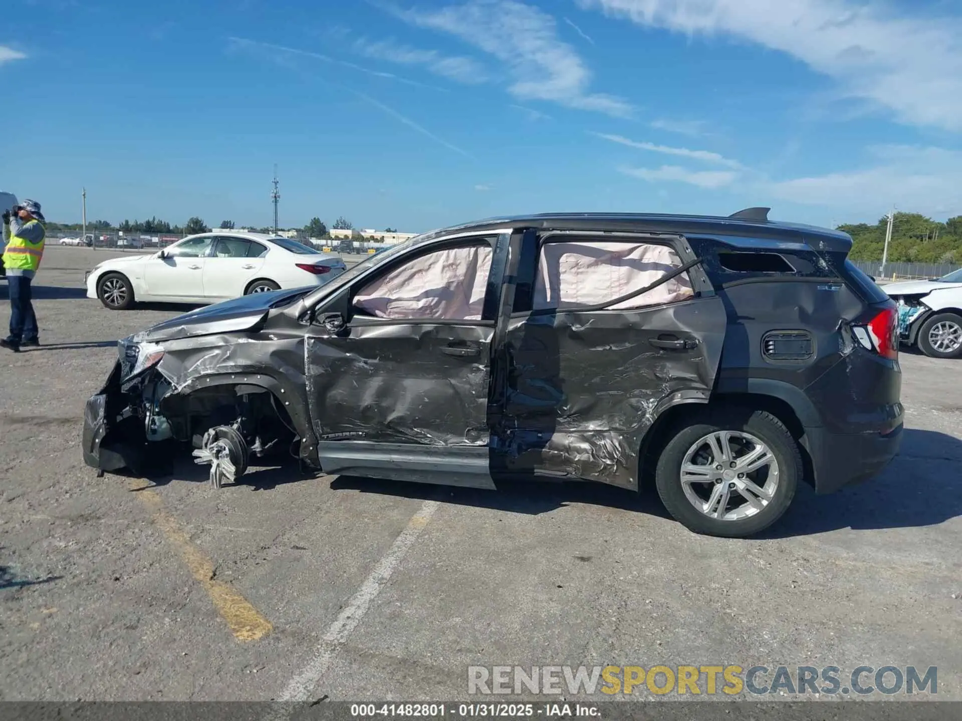 15 Photograph of a damaged car 3GKALMEVXKL390915 GMC TERRAIN 2019