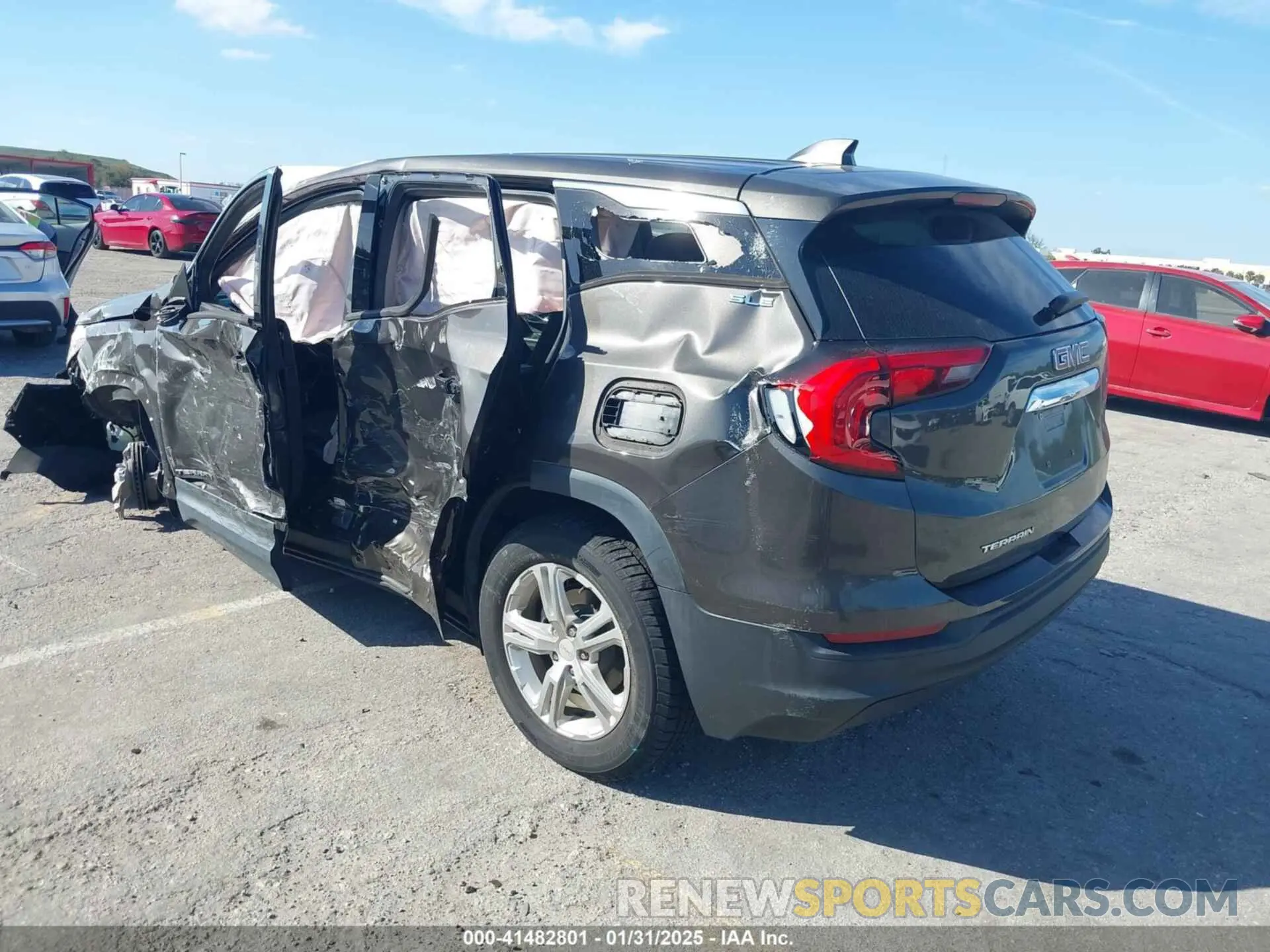 3 Photograph of a damaged car 3GKALMEVXKL390915 GMC TERRAIN 2019