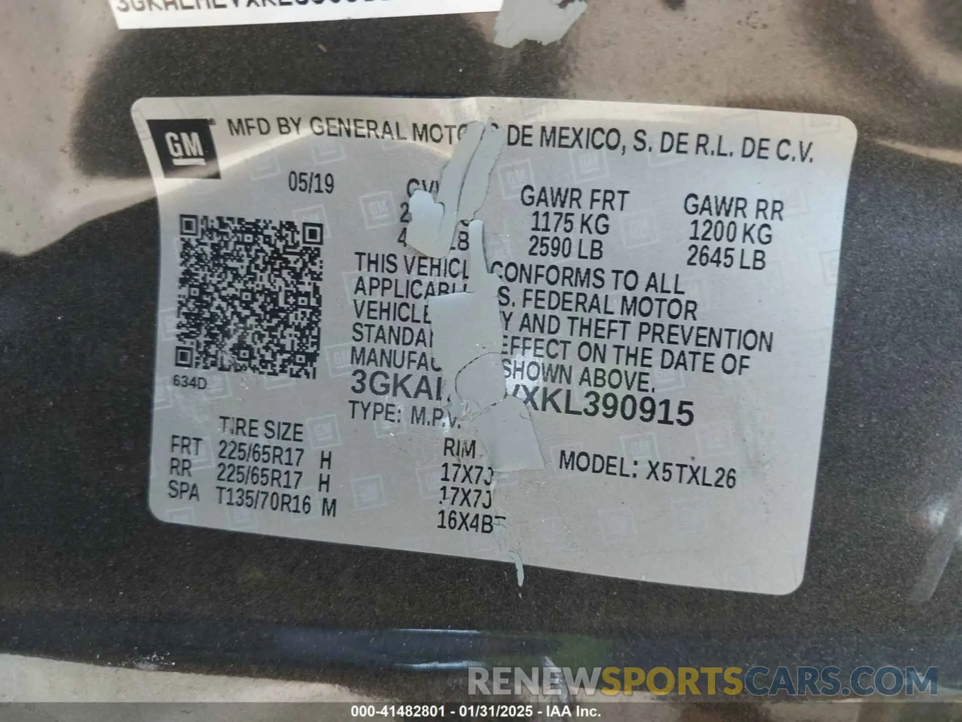 9 Photograph of a damaged car 3GKALMEVXKL390915 GMC TERRAIN 2019