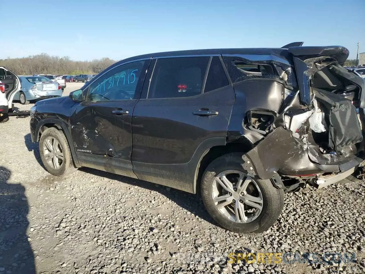 2 Photograph of a damaged car 3GKALMEVXKL396391 GMC TERRAIN 2019