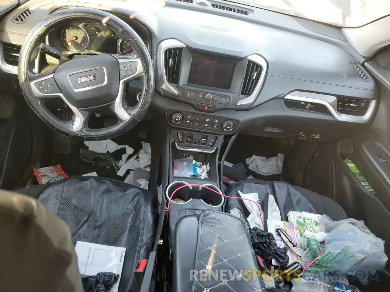 8 Photograph of a damaged car 3GKALMEVXKL396391 GMC TERRAIN 2019