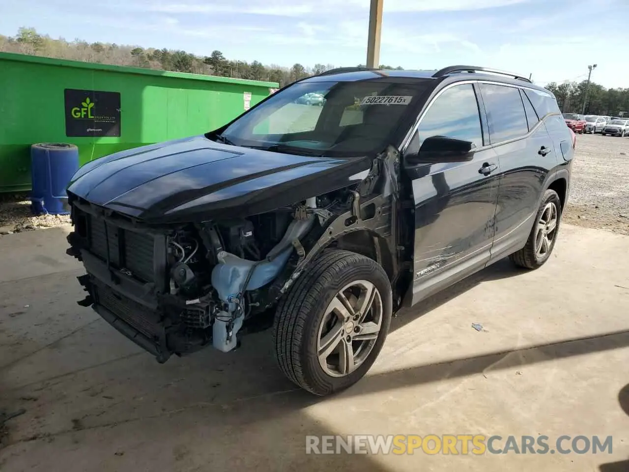 1 Photograph of a damaged car 3GKALMEX5KL366104 GMC TERRAIN 2019