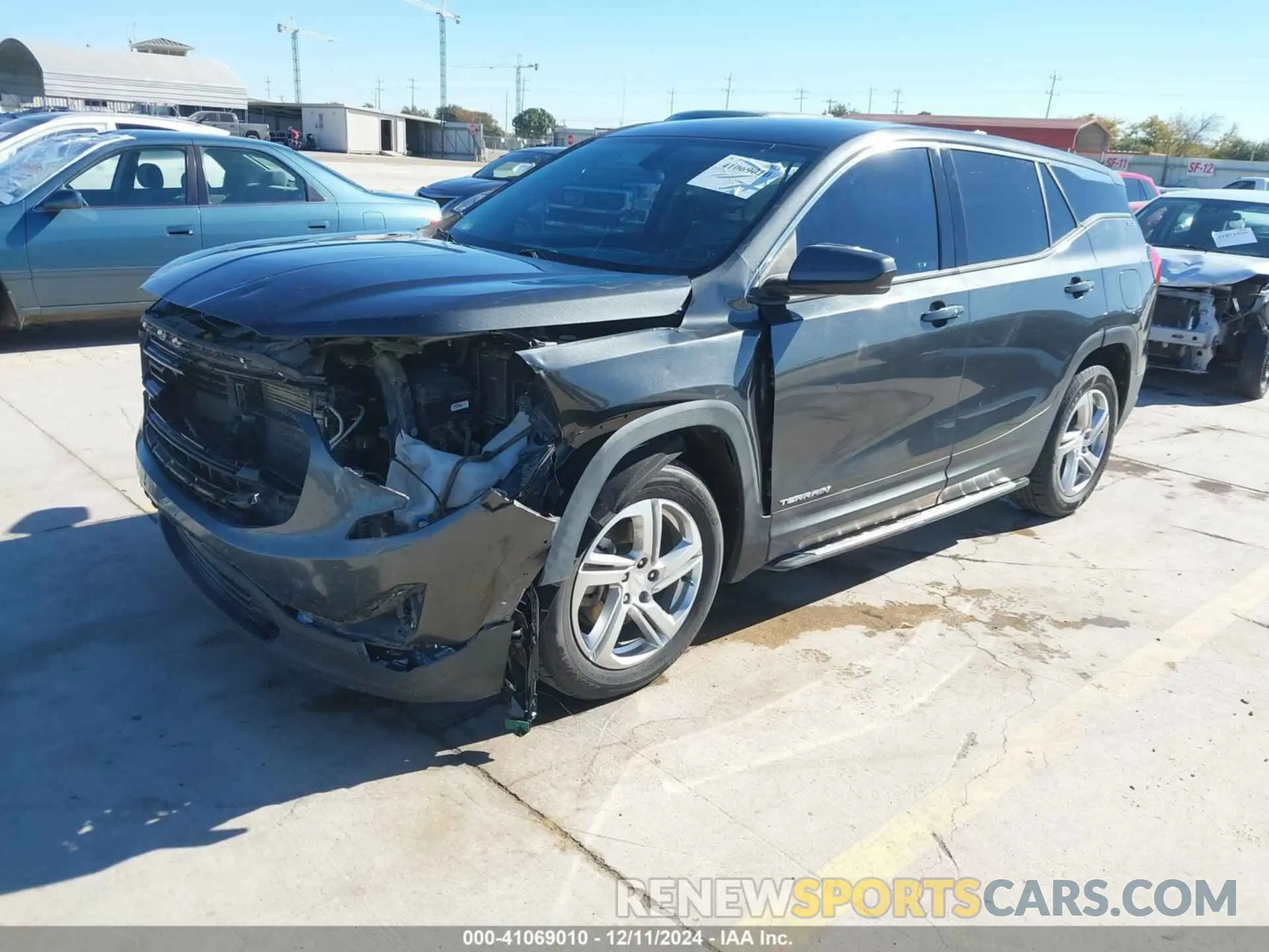2 Photograph of a damaged car 3GKALMEX7KL185859 GMC TERRAIN 2019