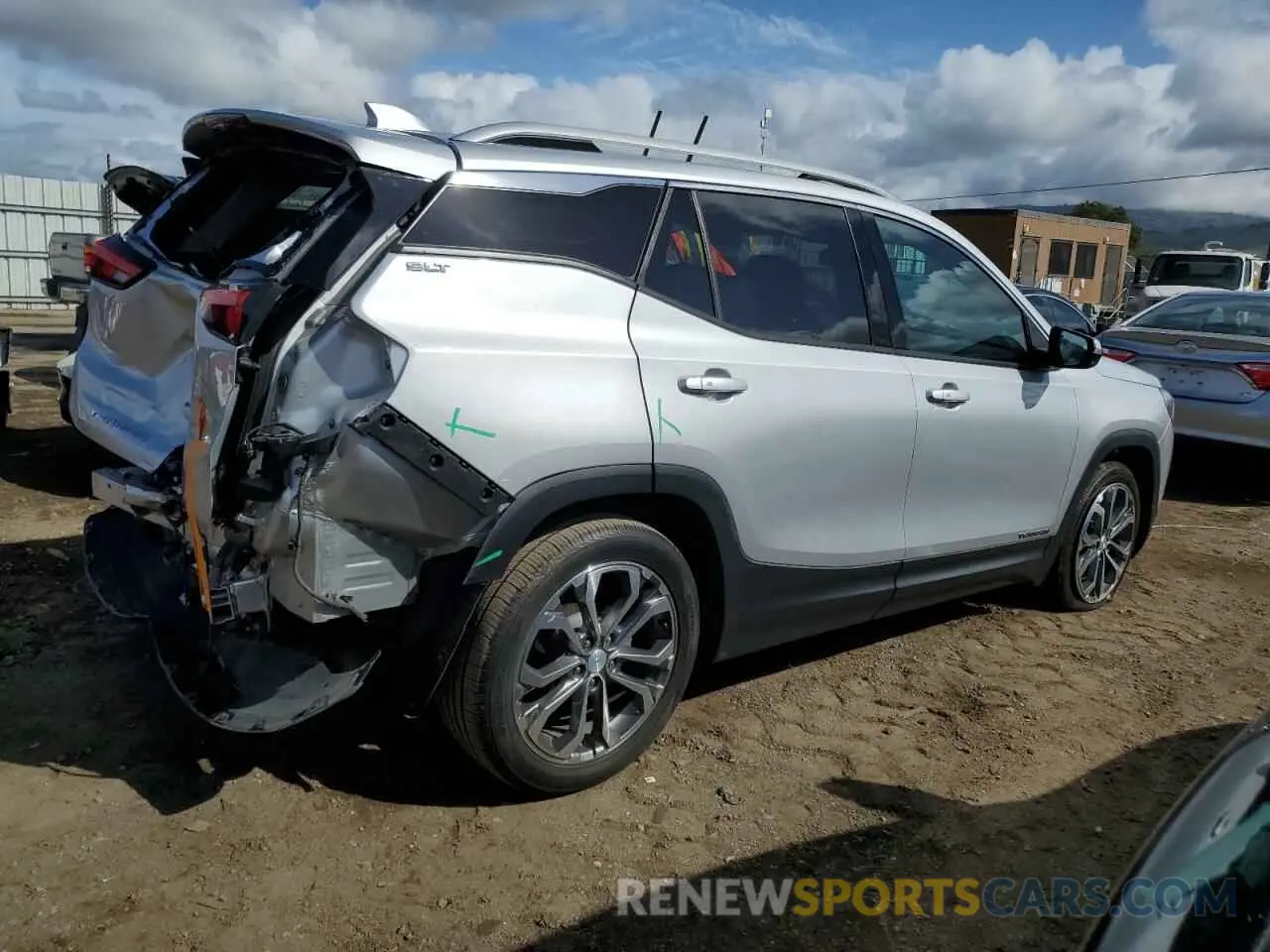 3 Photograph of a damaged car 3GKALPEV2KL204785 GMC TERRAIN 2019