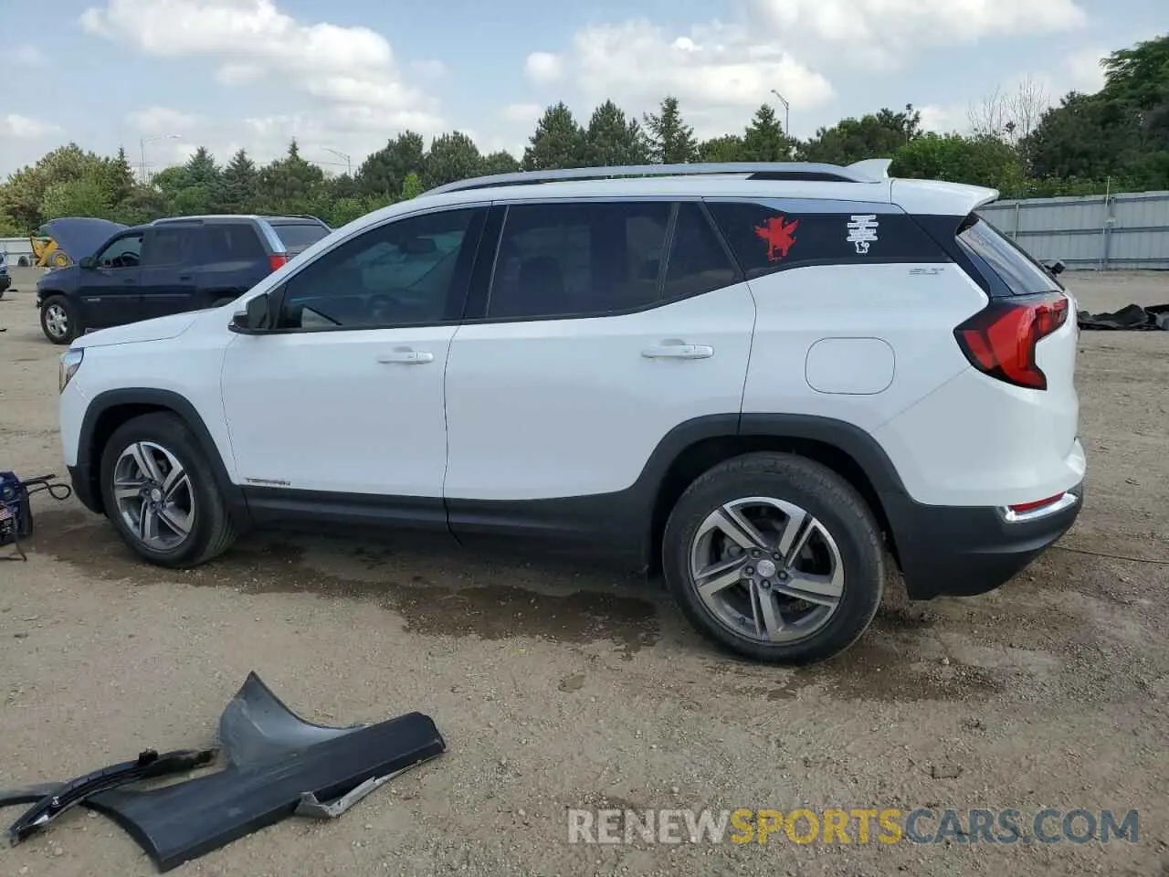 2 Photograph of a damaged car 3GKALPEV2KL239956 GMC TERRAIN 2019