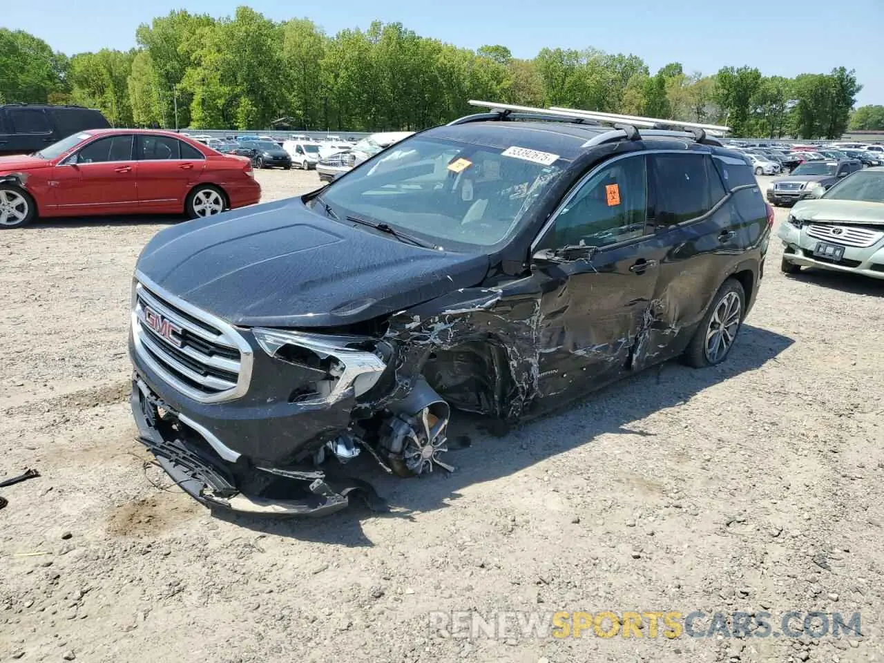 1 Photograph of a damaged car 3GKALPEV3KL172235 GMC TERRAIN 2019