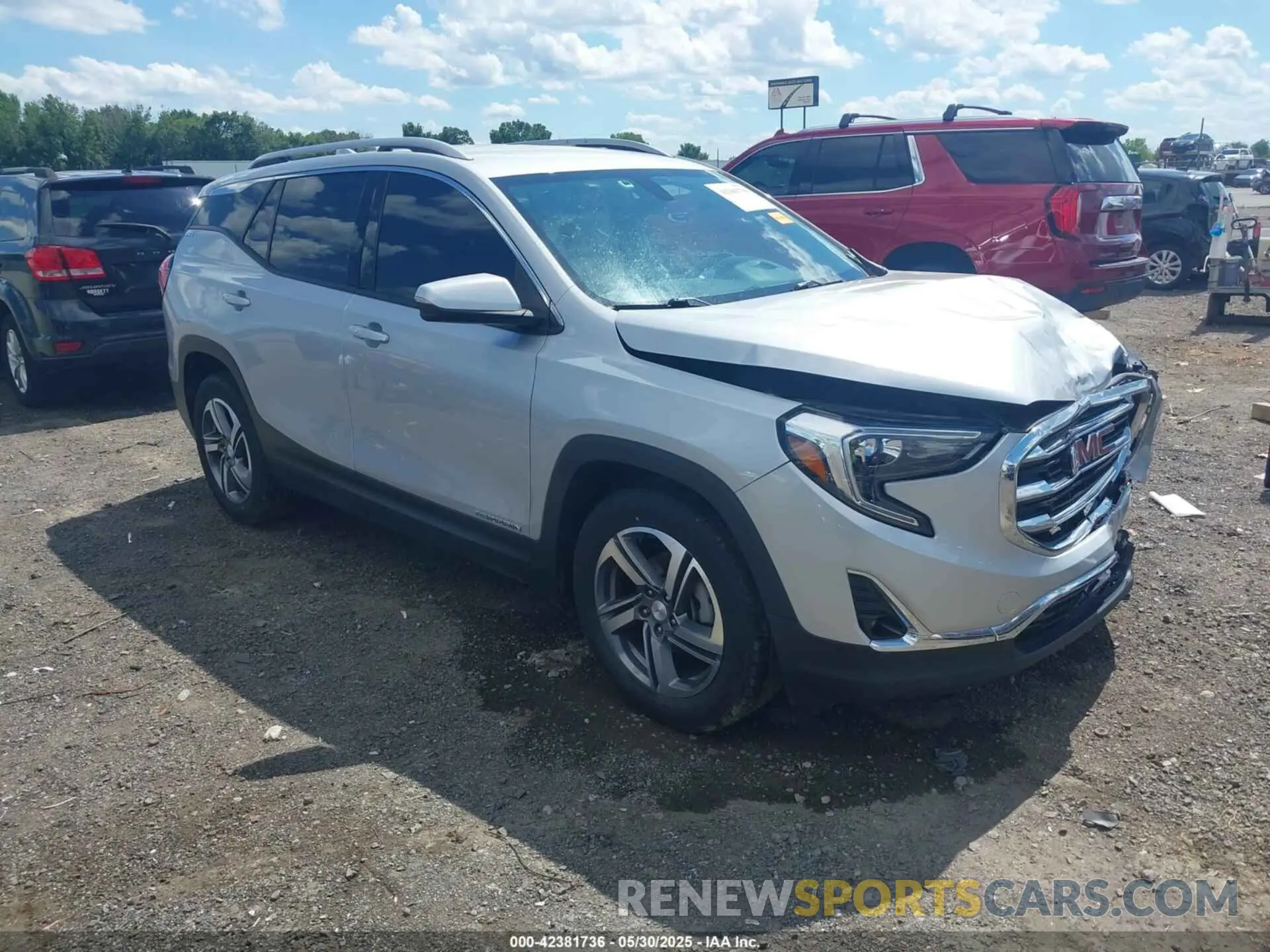 1 Photograph of a damaged car 3GKALPEV3KL354520 GMC TERRAIN 2019