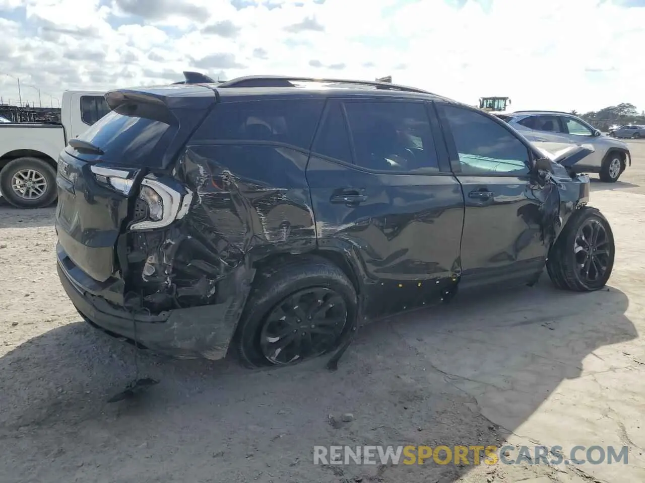 3 Photograph of a damaged car 3GKALPEV5KL122811 GMC TERRAIN 2019