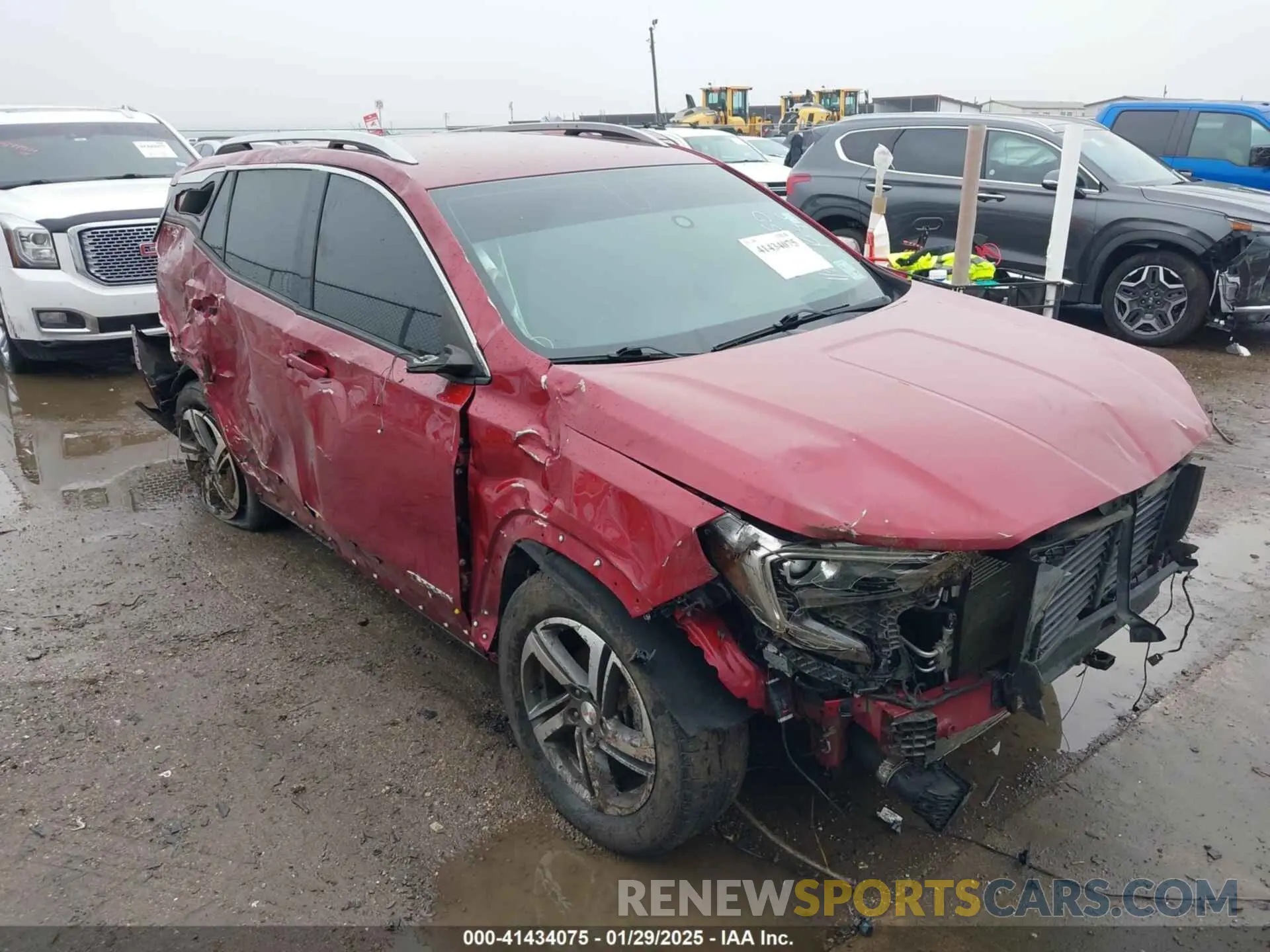 1 Photograph of a damaged car 3GKALPEV6KL172374 GMC TERRAIN 2019
