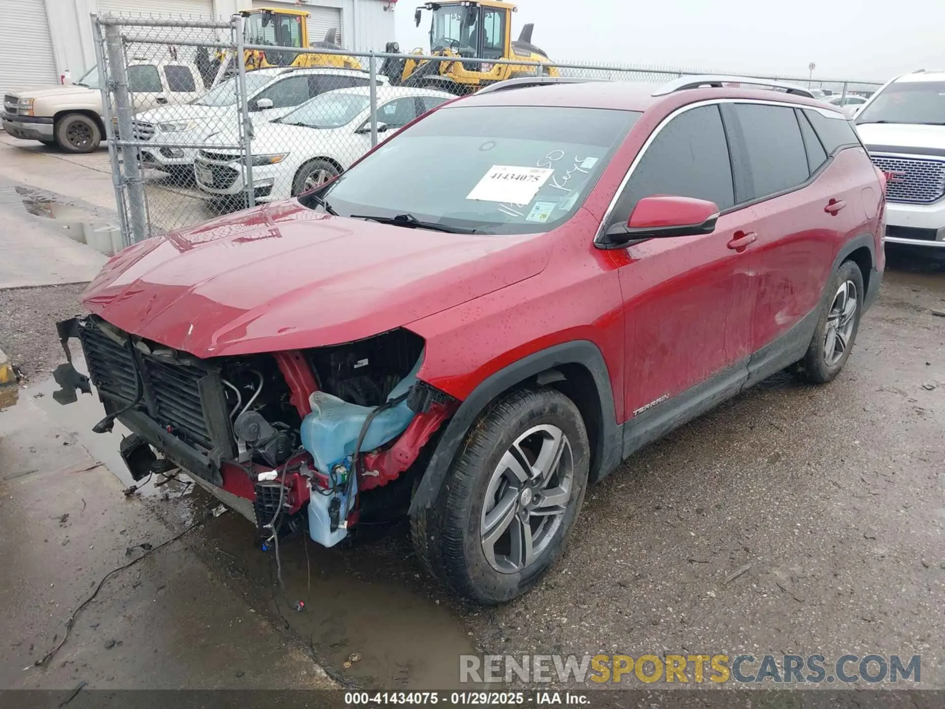 2 Photograph of a damaged car 3GKALPEV6KL172374 GMC TERRAIN 2019