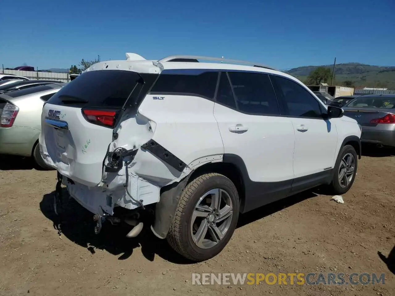 3 Photograph of a damaged car 3GKALPEV6KL235585 GMC TERRAIN 2019