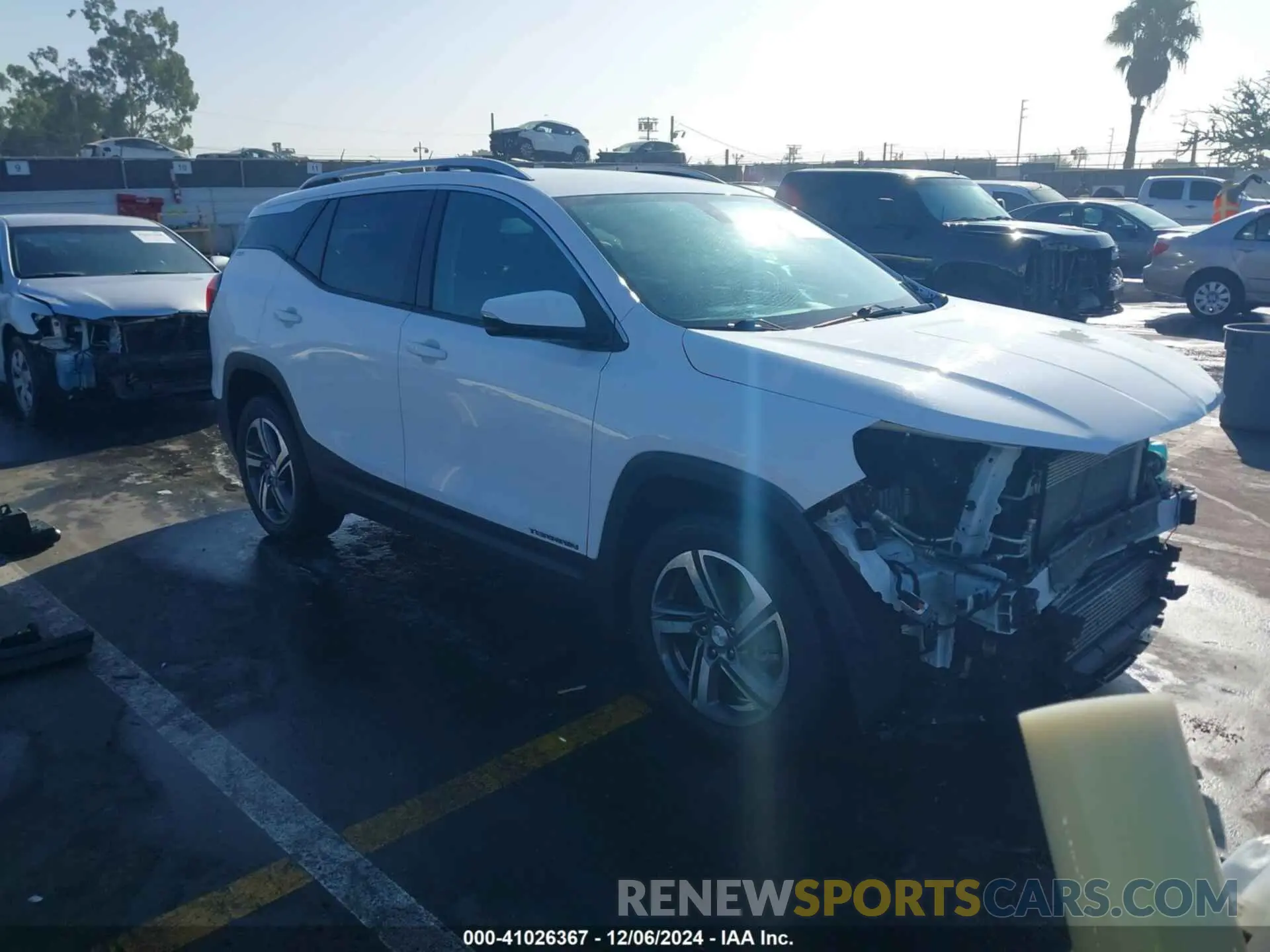 1 Photograph of a damaged car 3GKALPEV7KL220139 GMC TERRAIN 2019