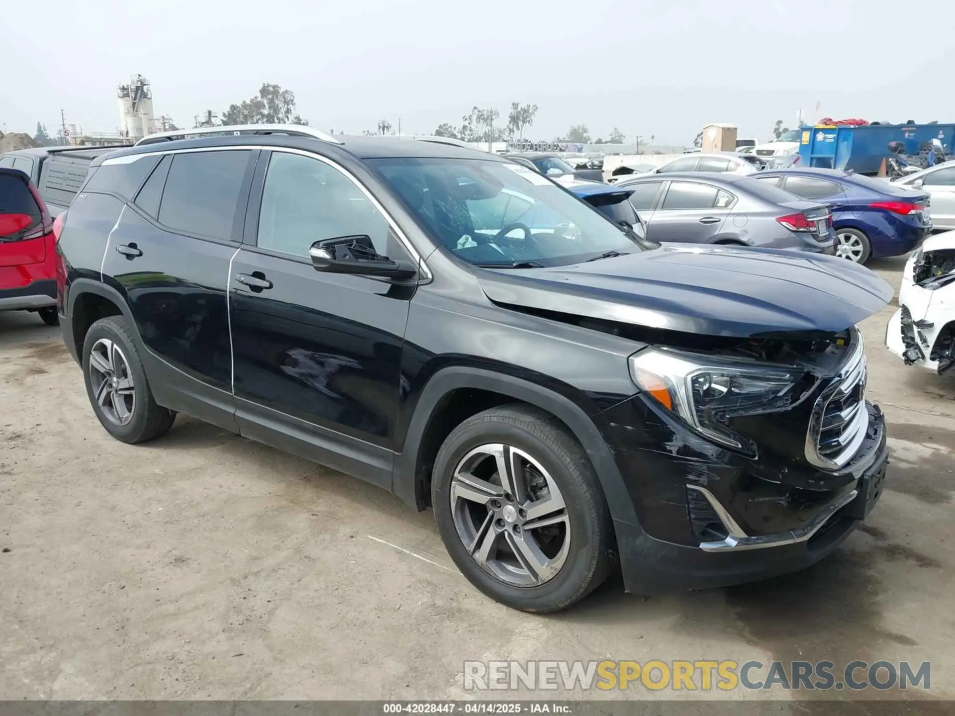 1 Photograph of a damaged car 3GKALPEV7KL345190 GMC TERRAIN 2019