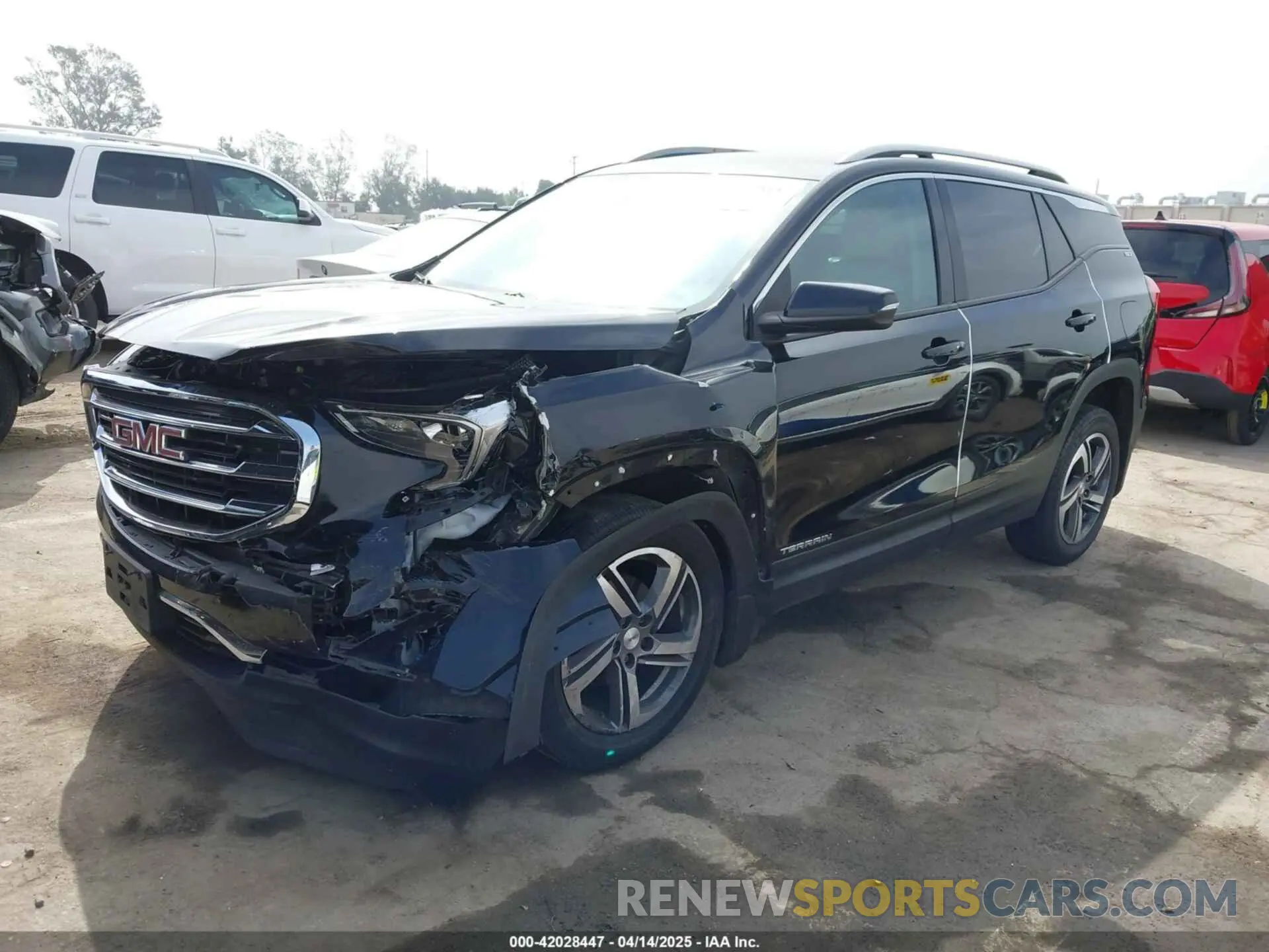 2 Photograph of a damaged car 3GKALPEV7KL345190 GMC TERRAIN 2019