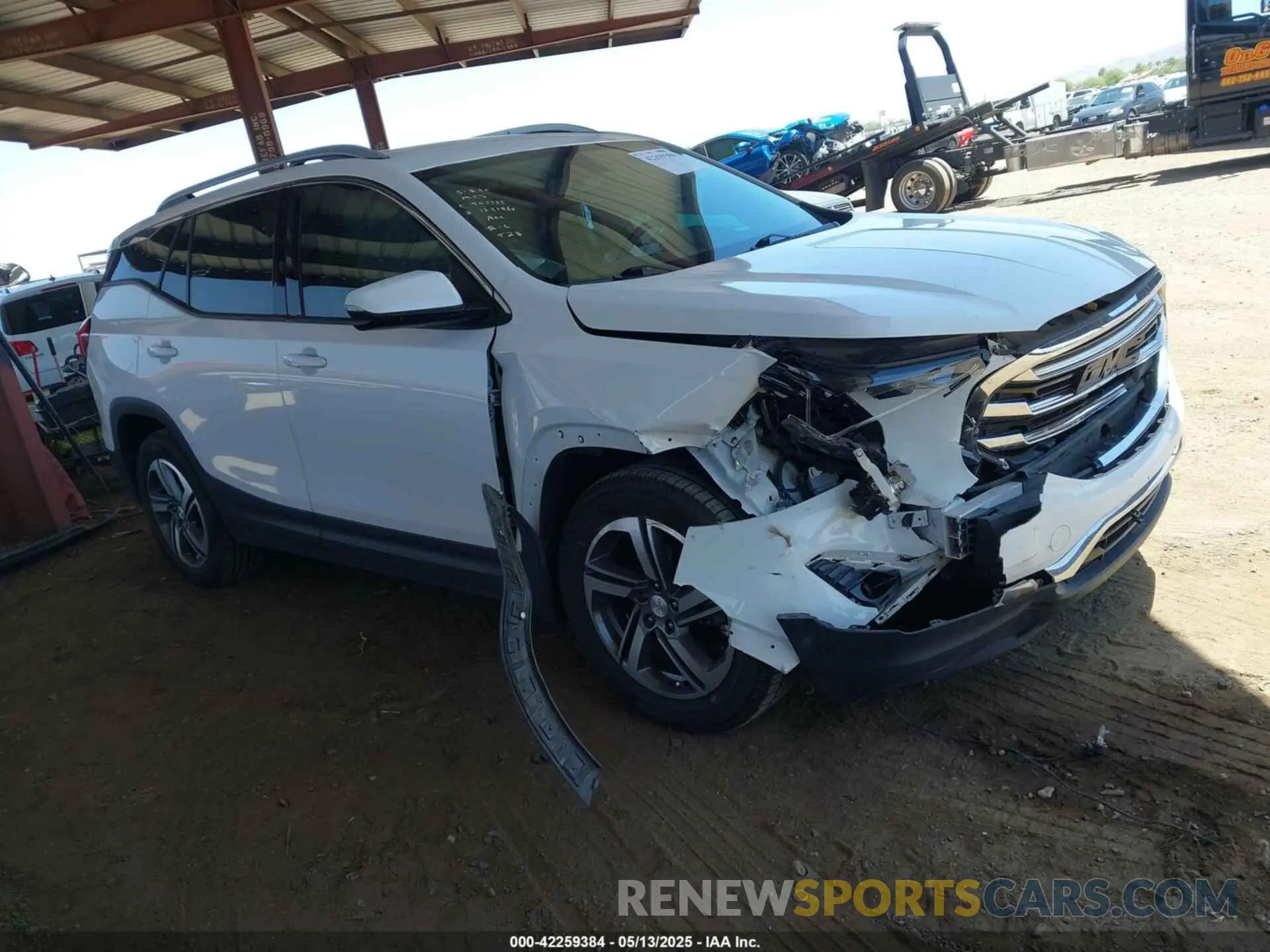 1 Photograph of a damaged car 3GKALPEV7KL373846 GMC TERRAIN 2019