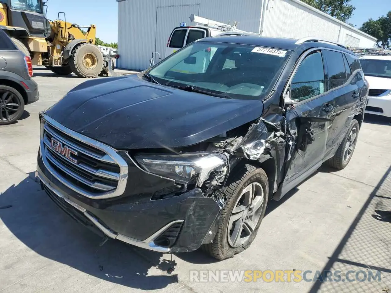 1 Photograph of a damaged car 3GKALPEV8KL249956 GMC TERRAIN 2019