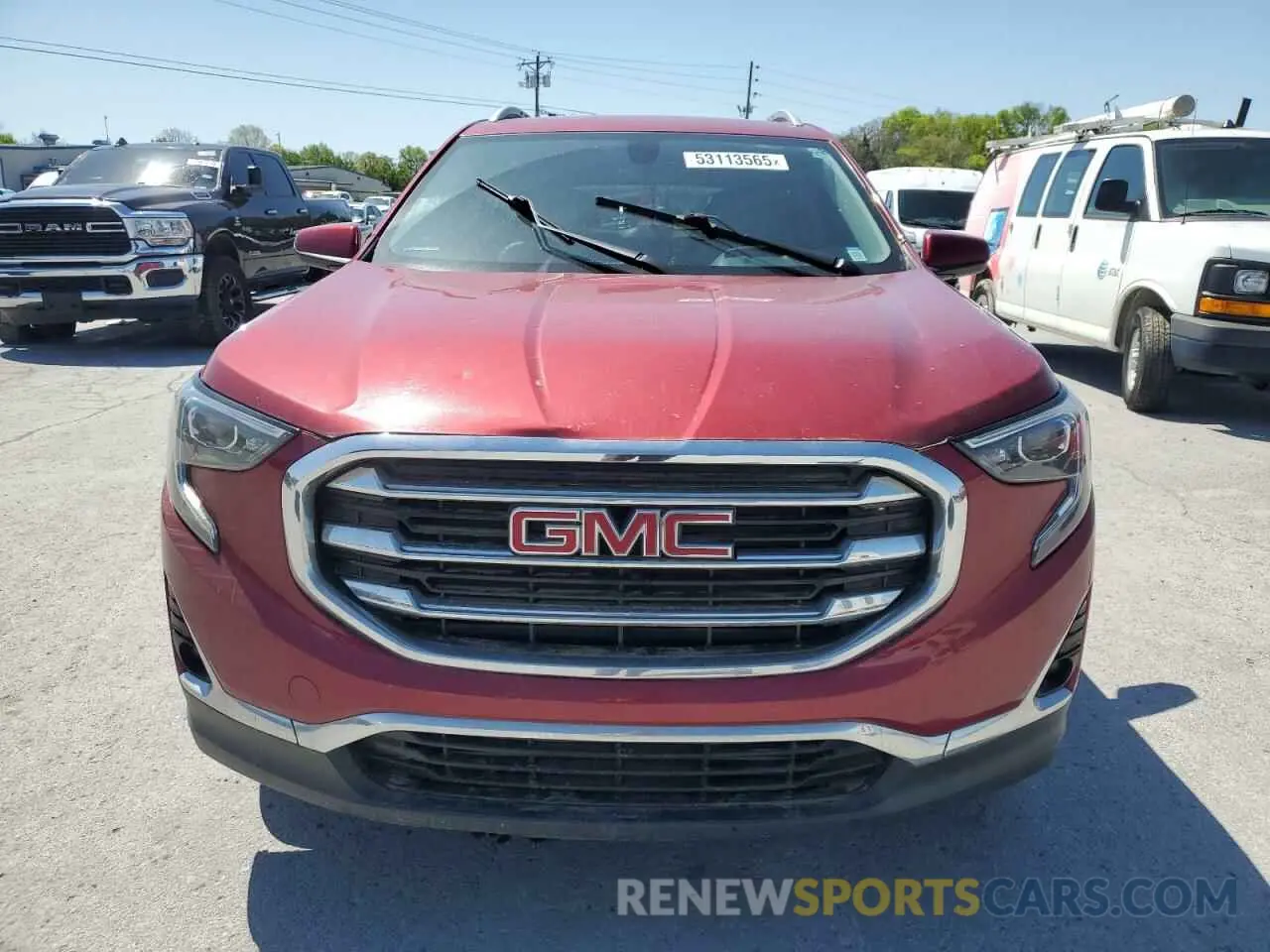 5 Photograph of a damaged car 3GKALPEVXKL160325 GMC TERRAIN 2019