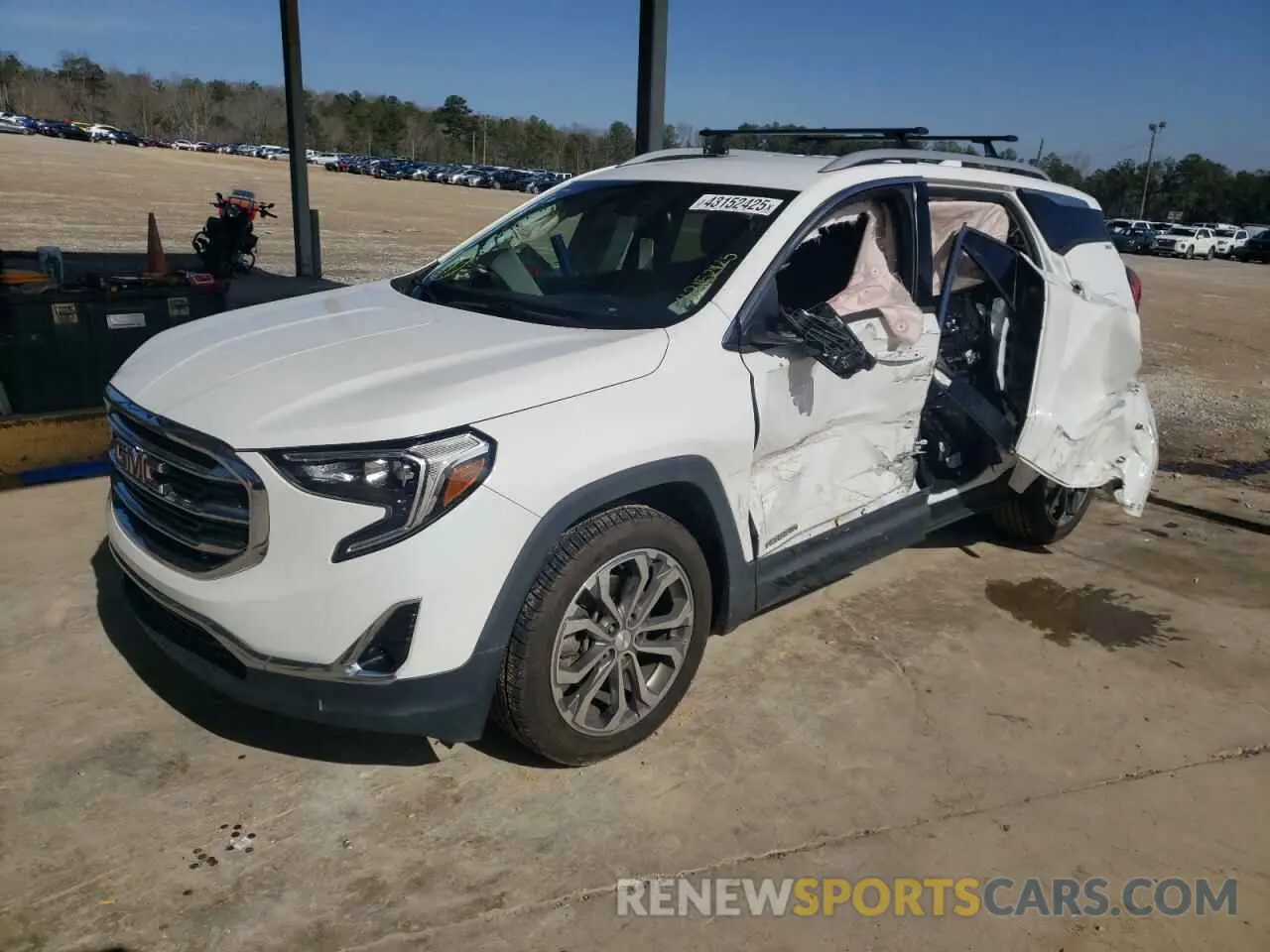 1 Photograph of a damaged car 3GKALPEX0KL176082 GMC TERRAIN 2019