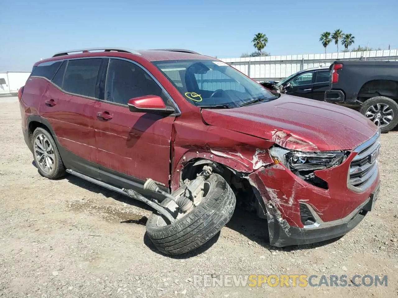 4 Photograph of a damaged car 3GKALPEX2KL165987 GMC TERRAIN 2019