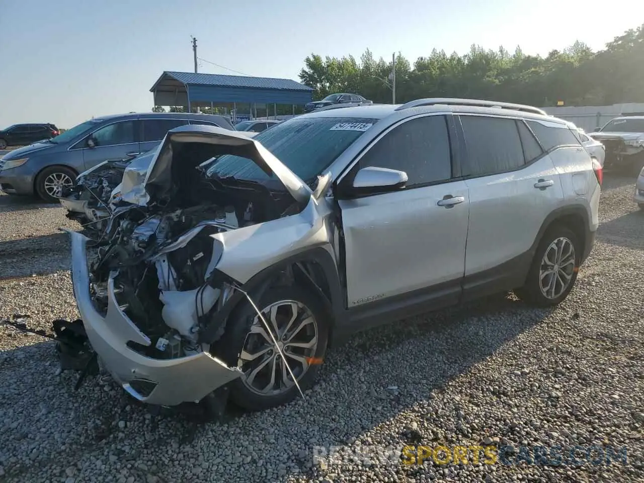 1 Photograph of a damaged car 3GKALPEX3KL163598 GMC TERRAIN 2019