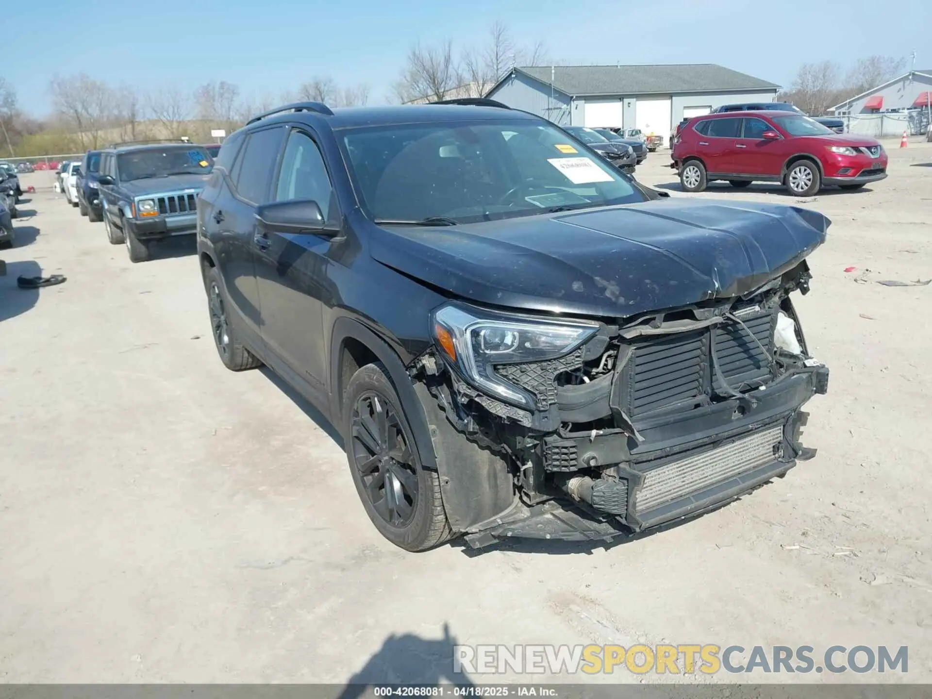 1 Photograph of a damaged car 3GKALPEX4KL135079 GMC TERRAIN 2019